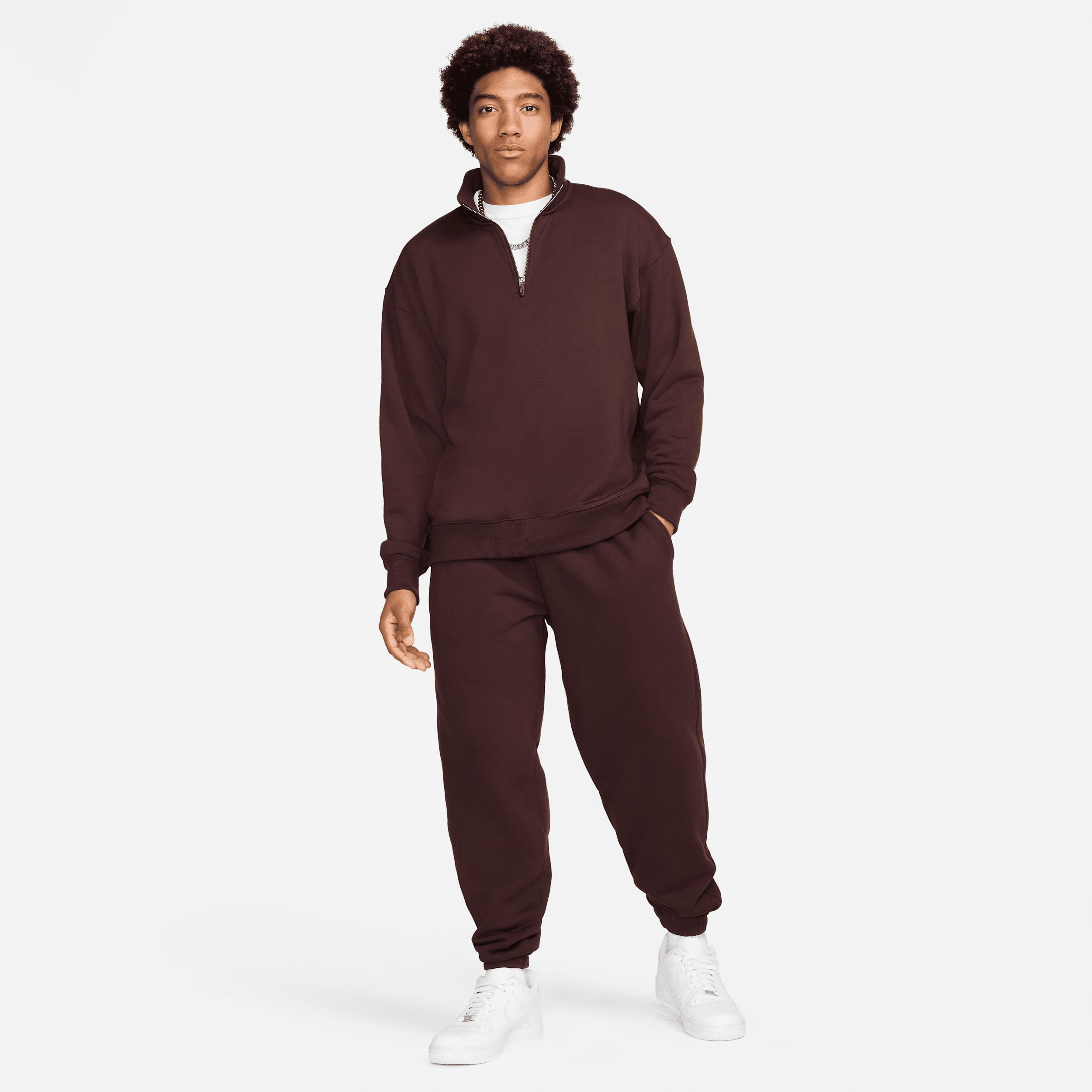 Nike Mens Wool Classics 1/4-Zip Top | FV4891-203 Product Image