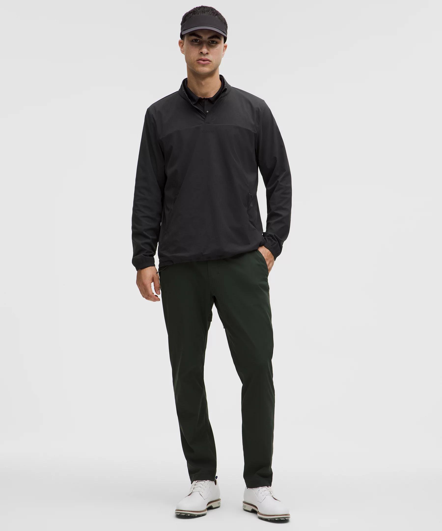 Windproof Golf Pullover Quarter-Zip Jacket Product Image