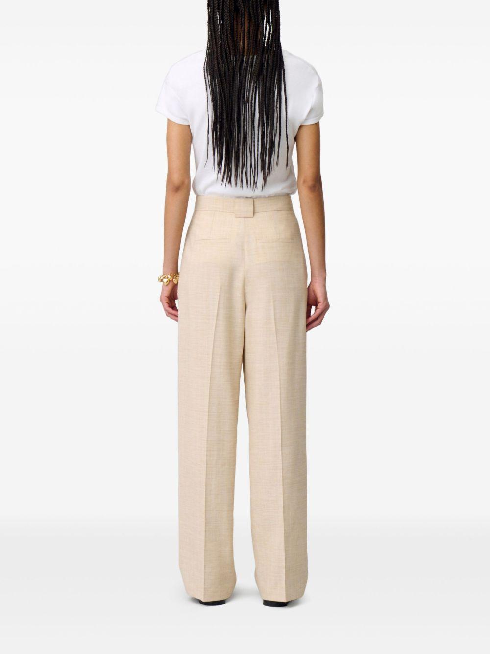 pleat-detail trousers    Product Image