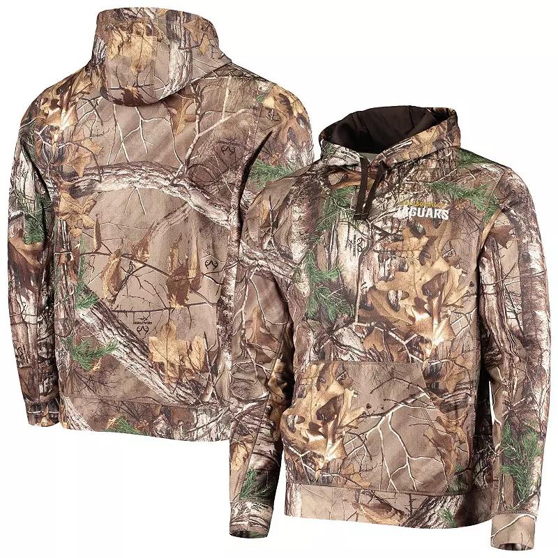 Men's Dunbrooke Realtree Camo Jacksonville Jaguars Circle Champion Tech Fleece Pullover Hoodie,  Product Image