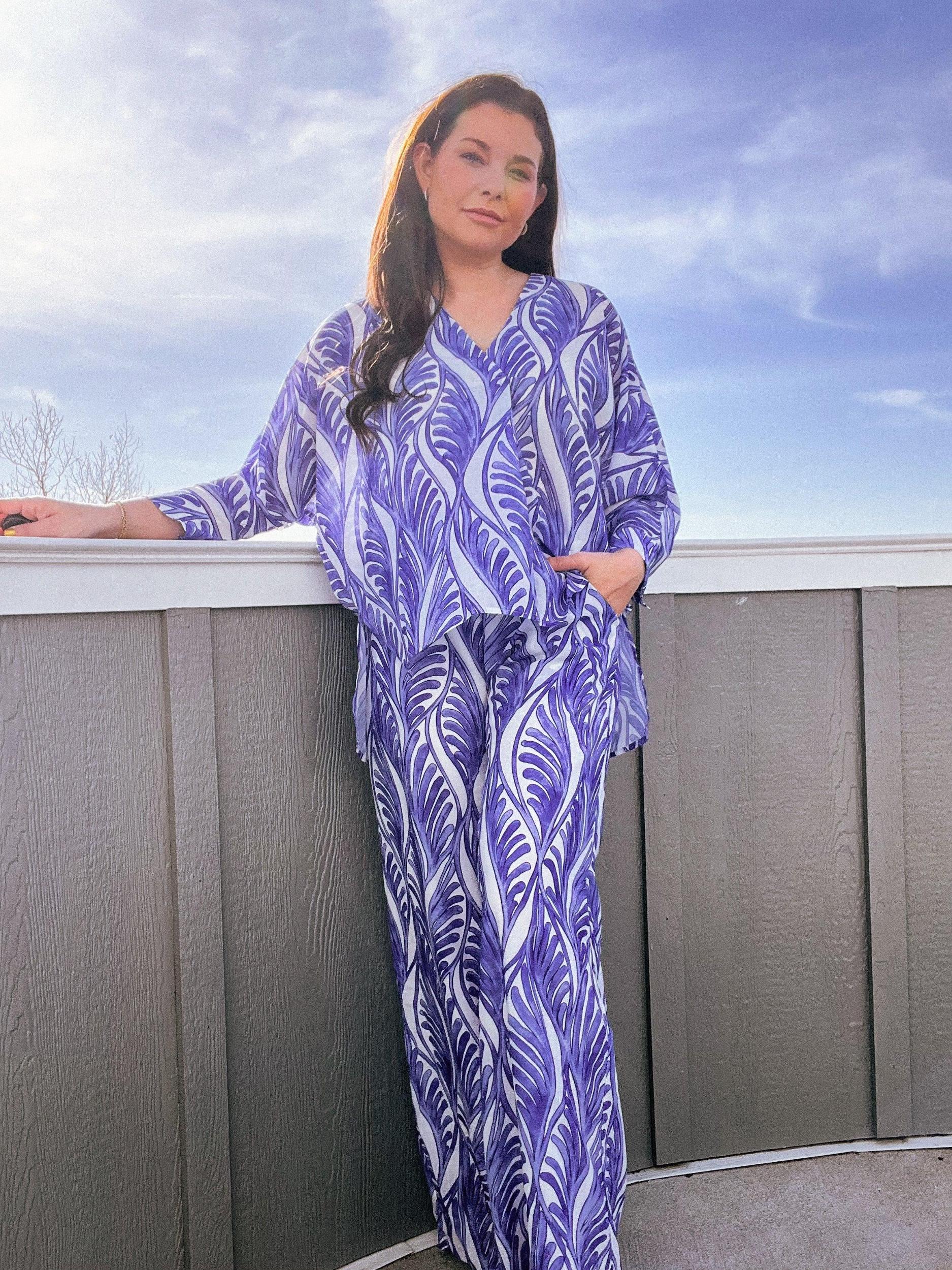 Mykonos Palms Pants Product Image