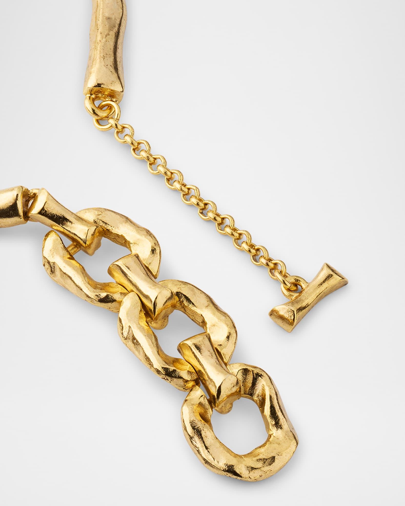 Articulated Choker Necklace with Pendant Product Image