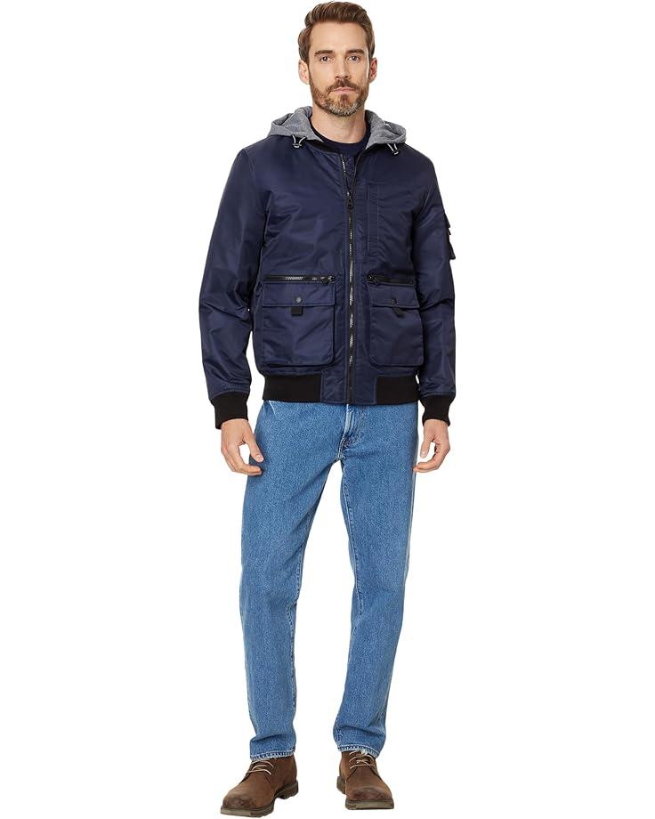 Two-Pocket Military Bomber with Sherpa Lining Product Image