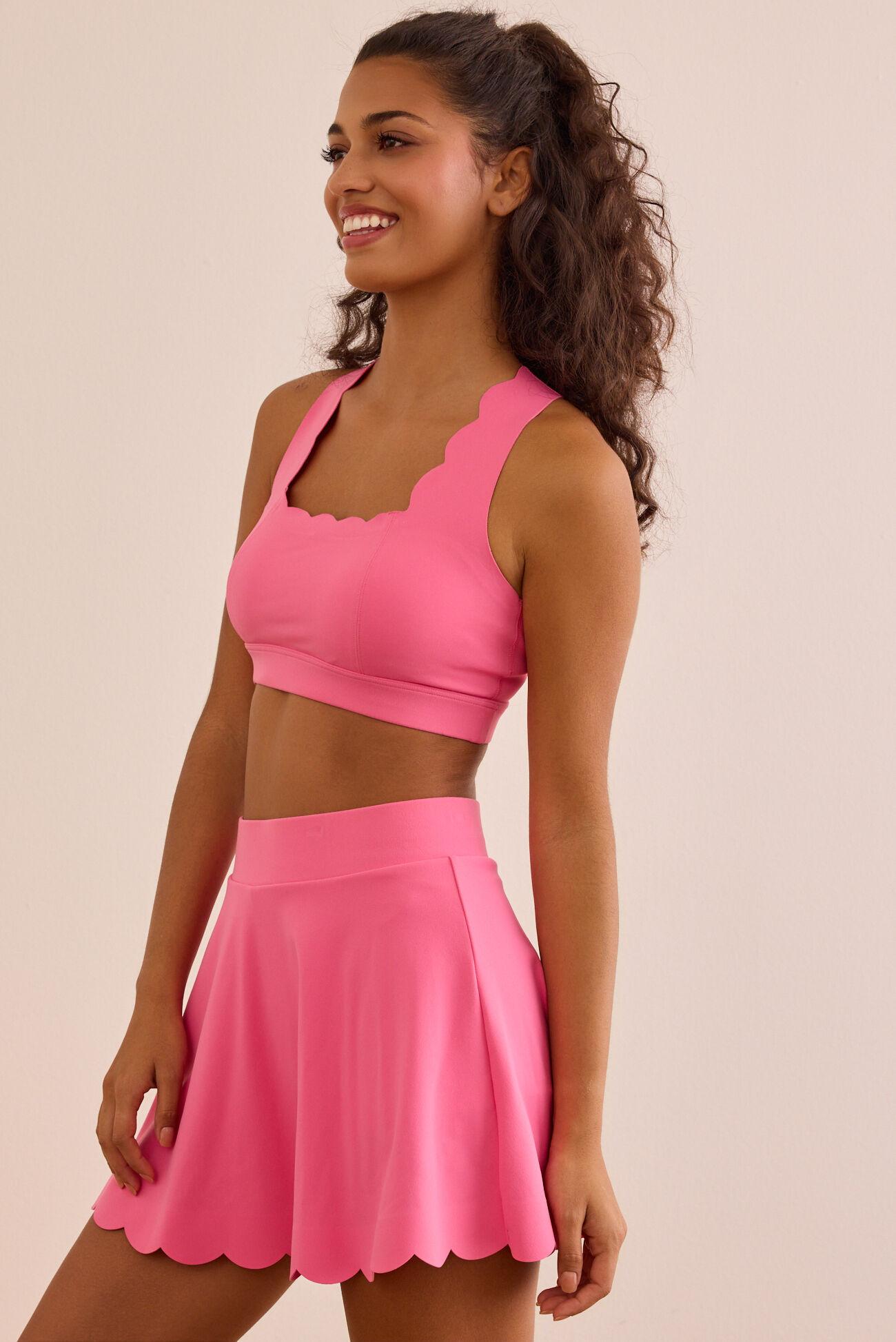 Speed Up Scallop Sports Bra Product Image