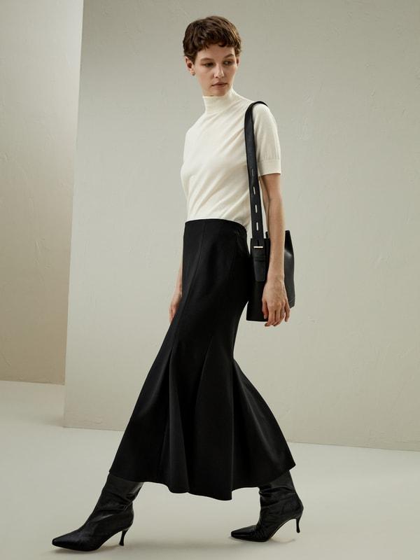 Mermaid Wool Skirt Product Image