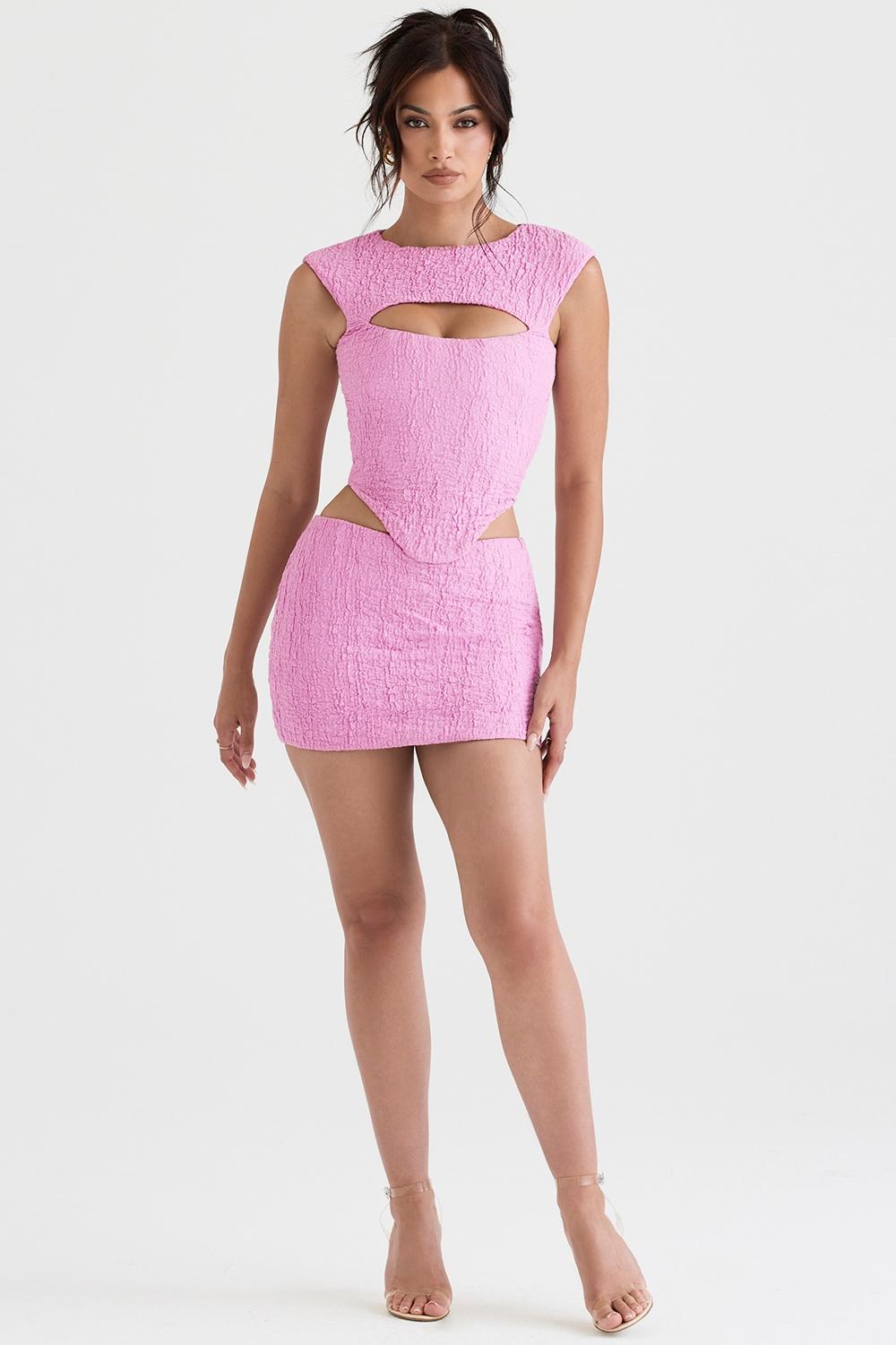 Angel  pink mini skirt Product Image