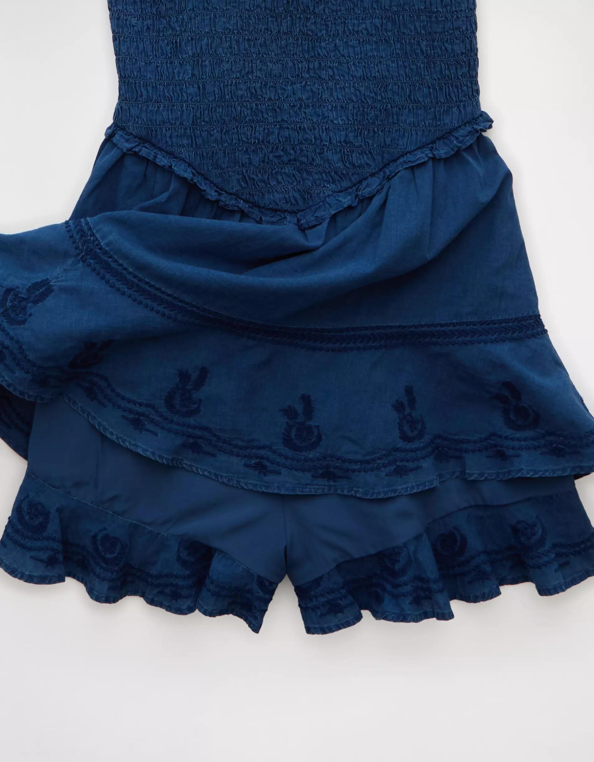 AE Bella Ruffle Tiered Romper Product Image
