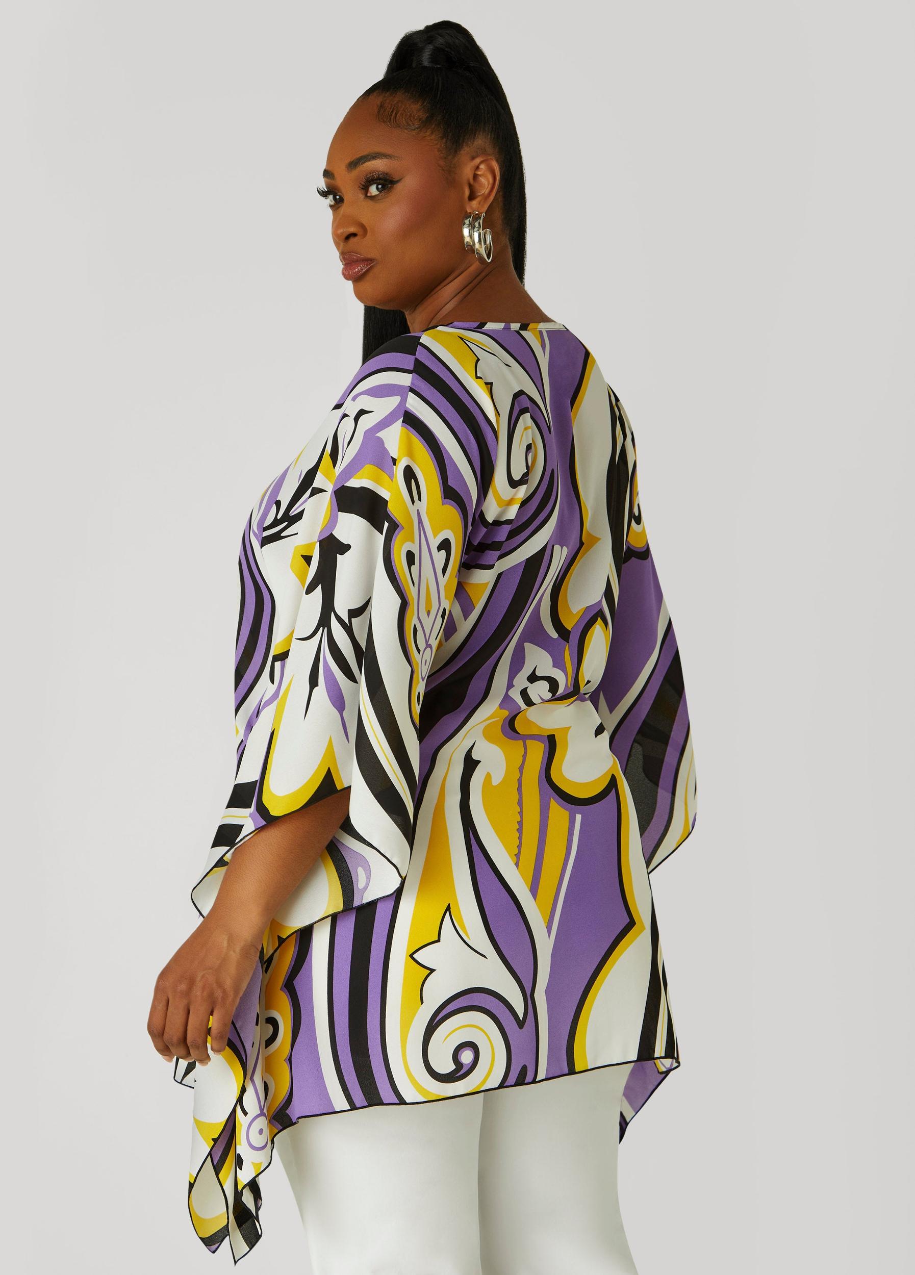 Paisley V Neck Tunic Product Image