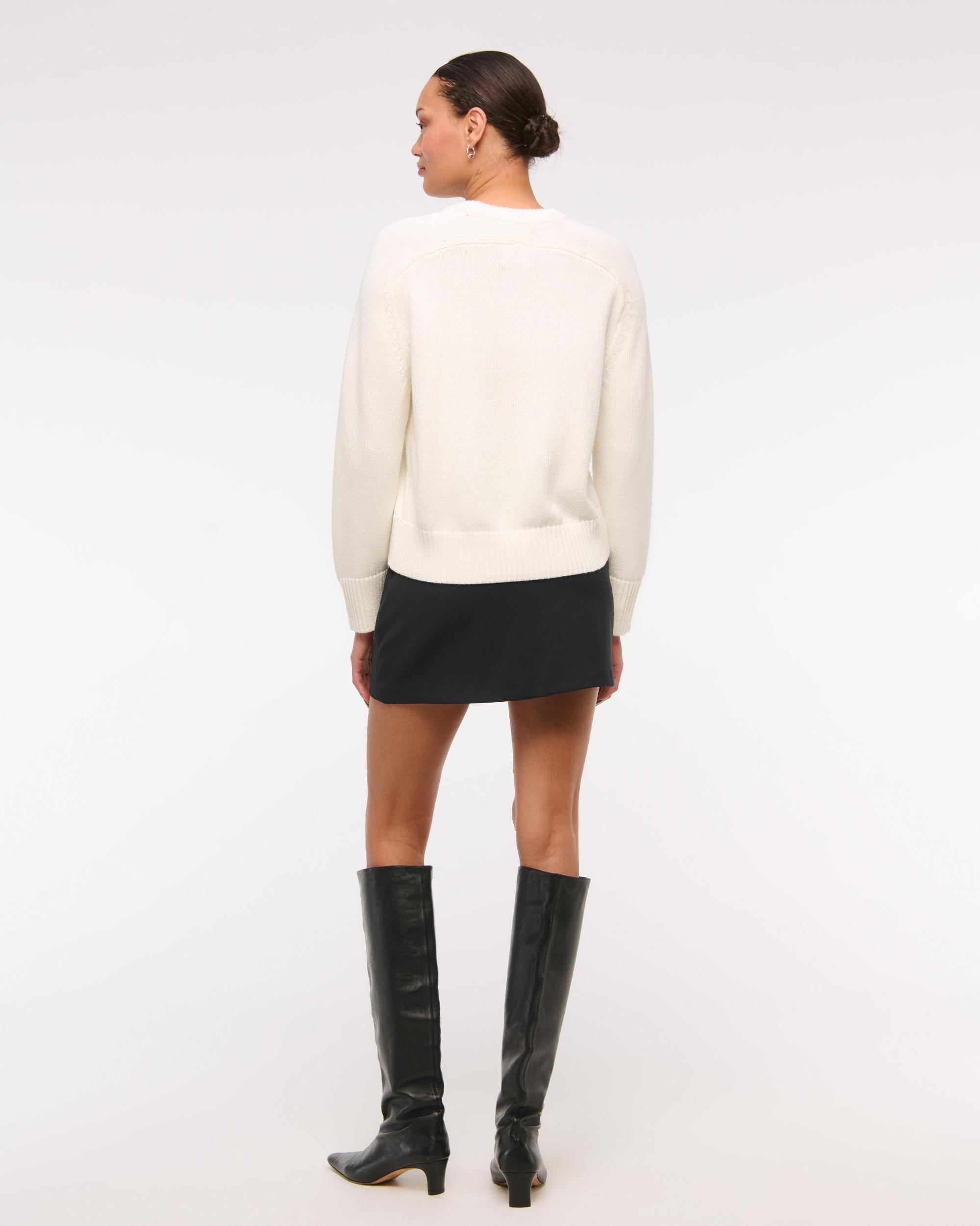 The A&F Madeline Crew Sweater Product Image