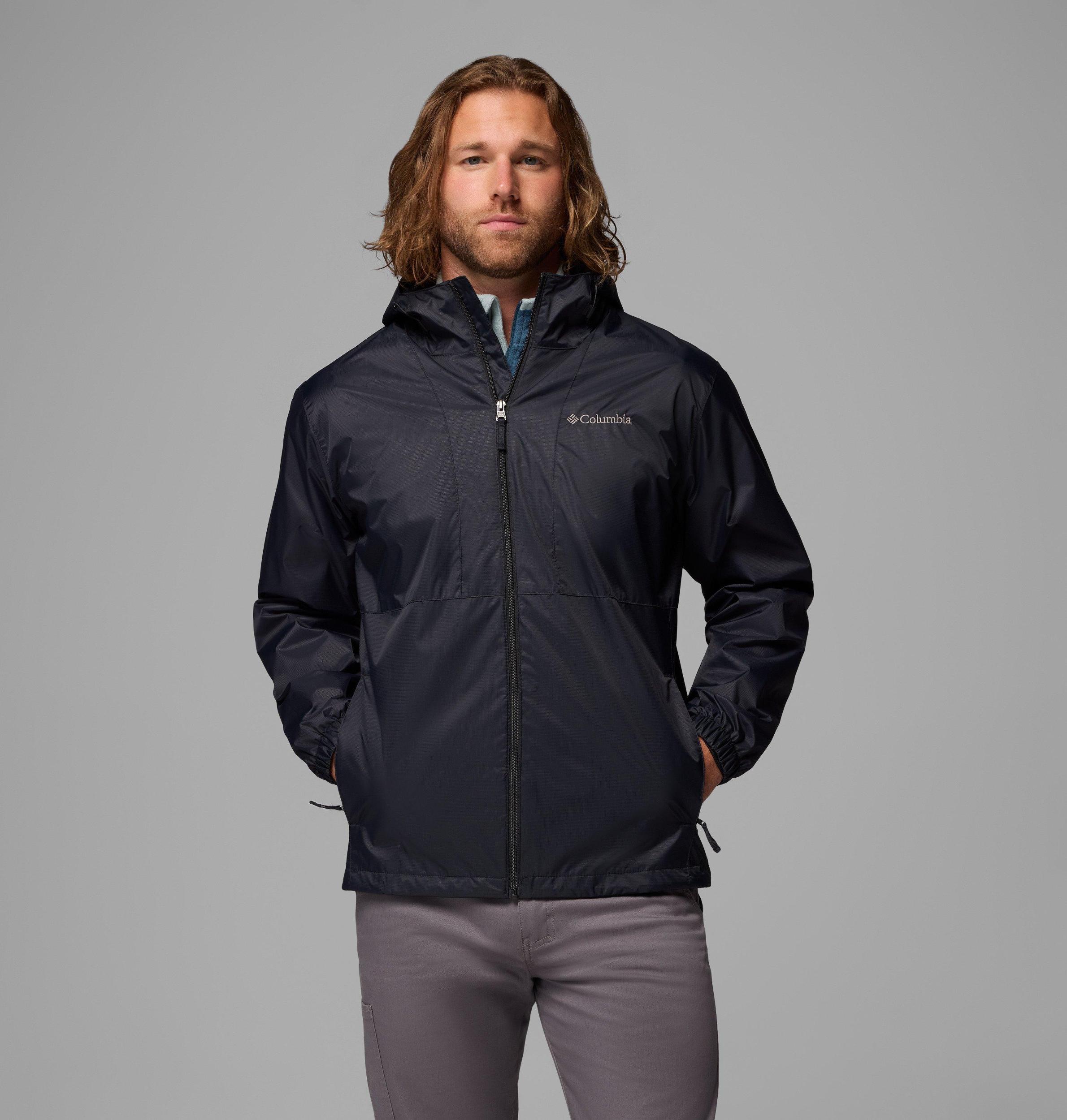 Columbia Mens Glenbrook Bend Rain Jacket - Tall- Product Image
