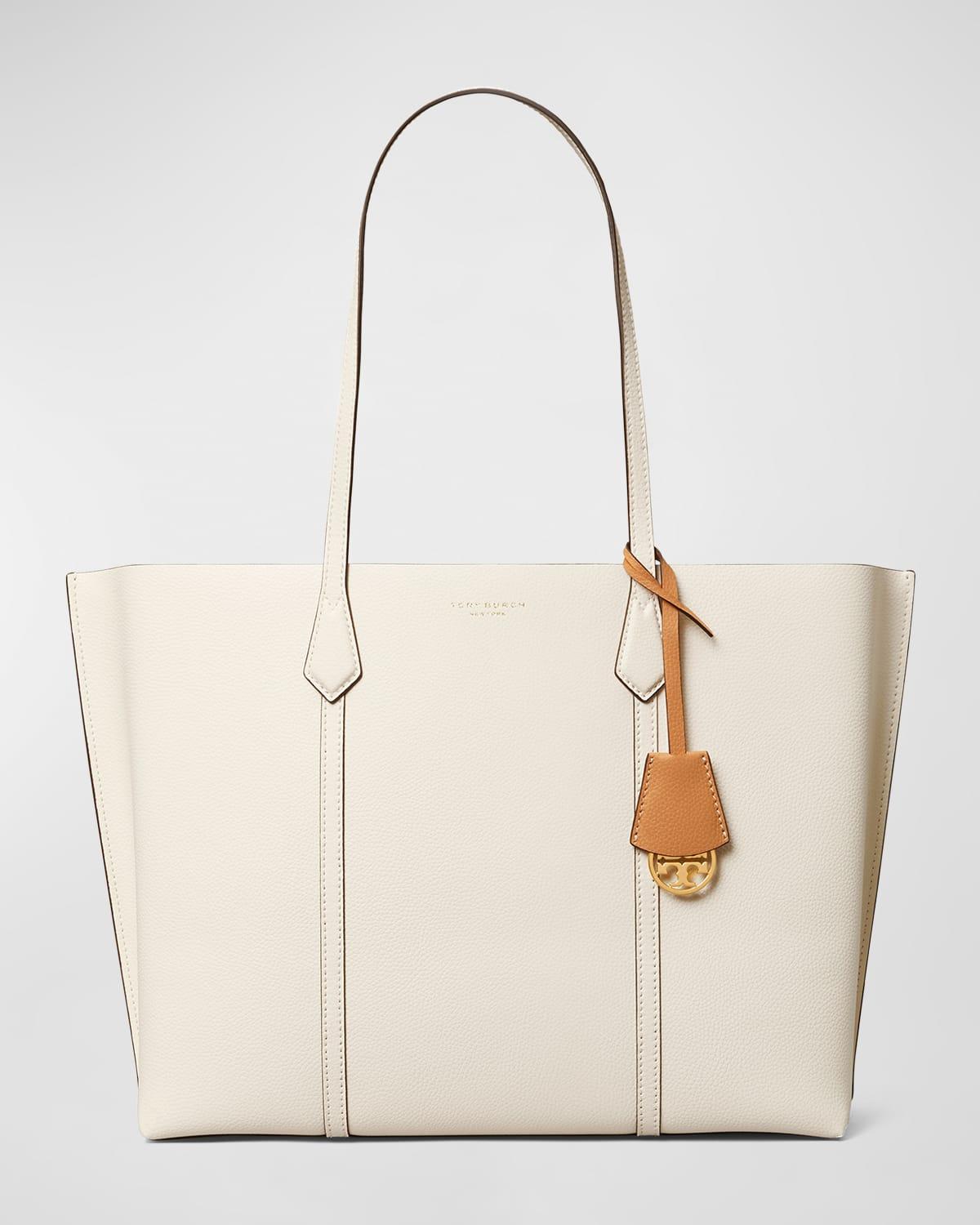Tory Burch Perry Medium Leather Tote Product Image