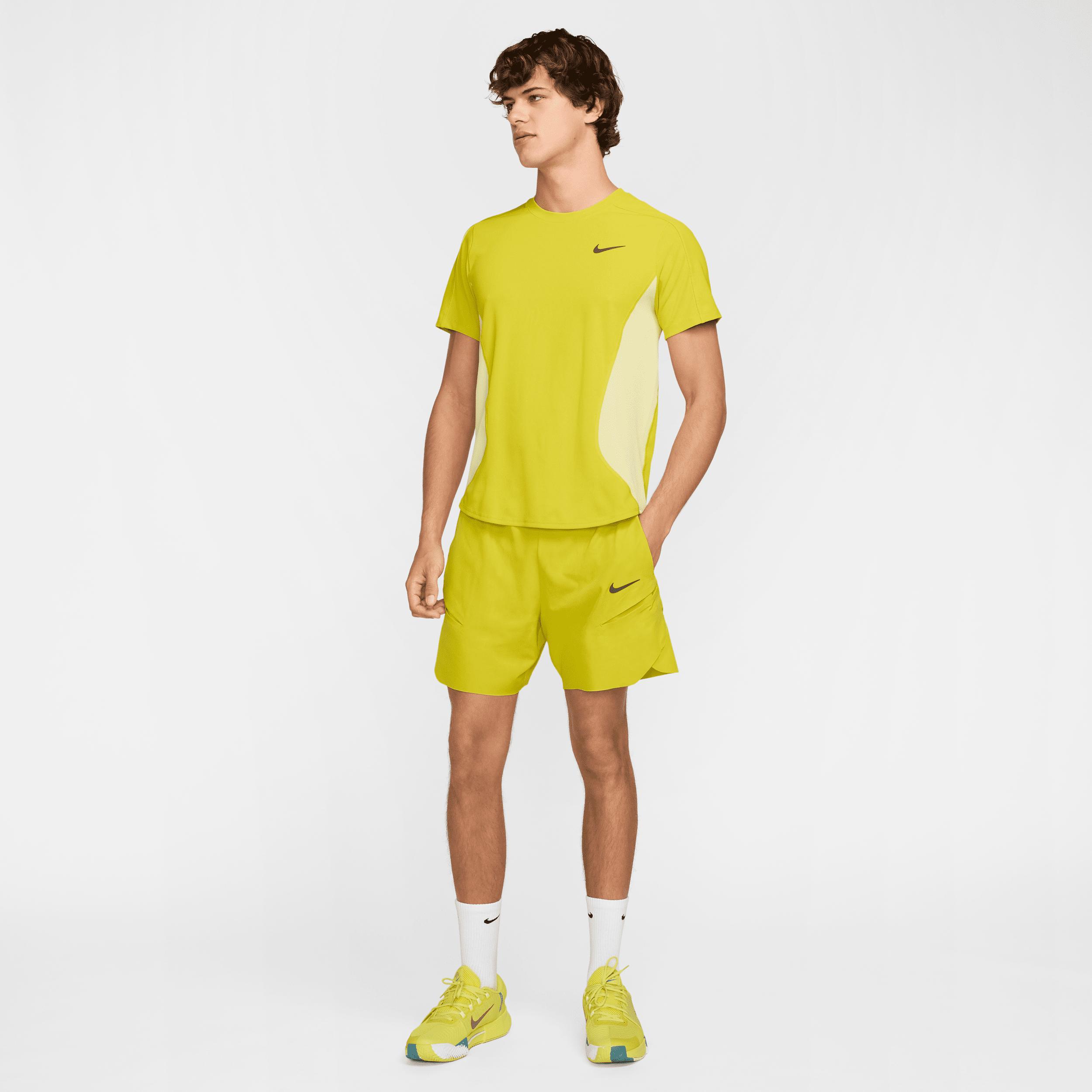 Nike Mens Court Slam Dri-FIT Tennis Shorts | FZ6947-100 Product Image