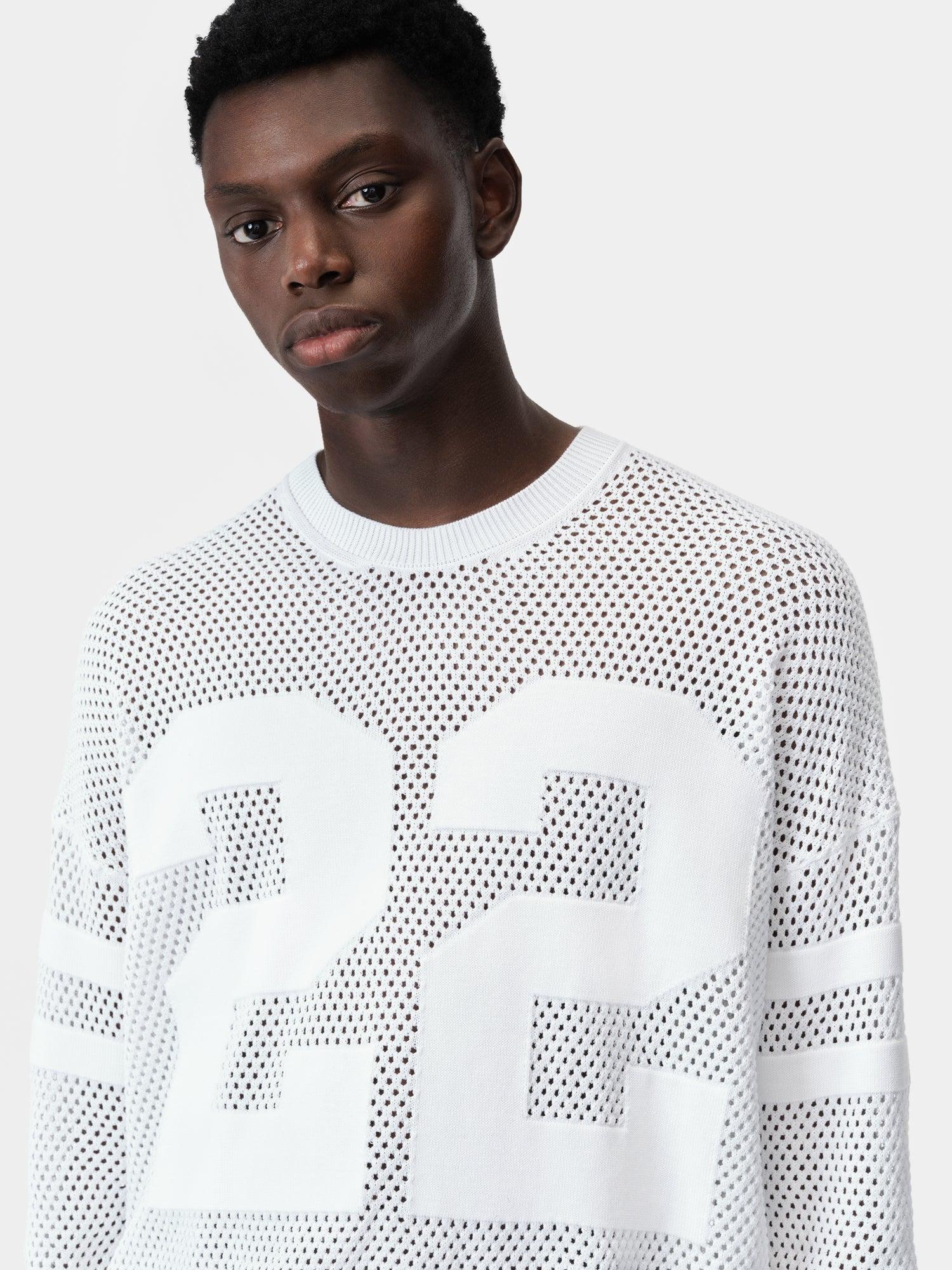 AMIRI 22 CREWNECK - White Male Product Image
