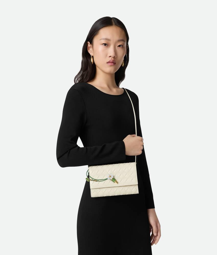 Women's Andiamo Daisy Pouch in Sea salt Product Image