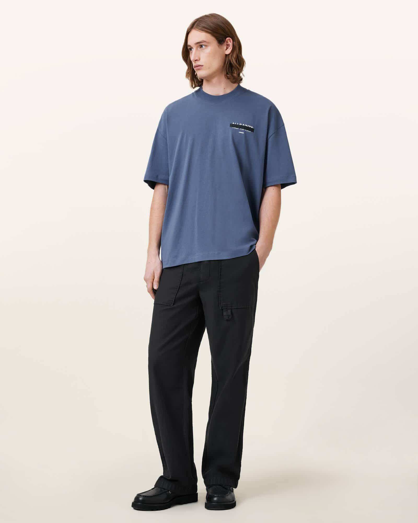 Redact Oversized Embroidered Logo T-Shirt Product Image