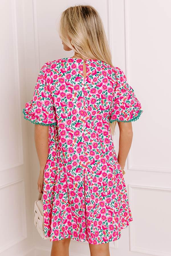 Sweet Personality Floral Mini Dress Product Image