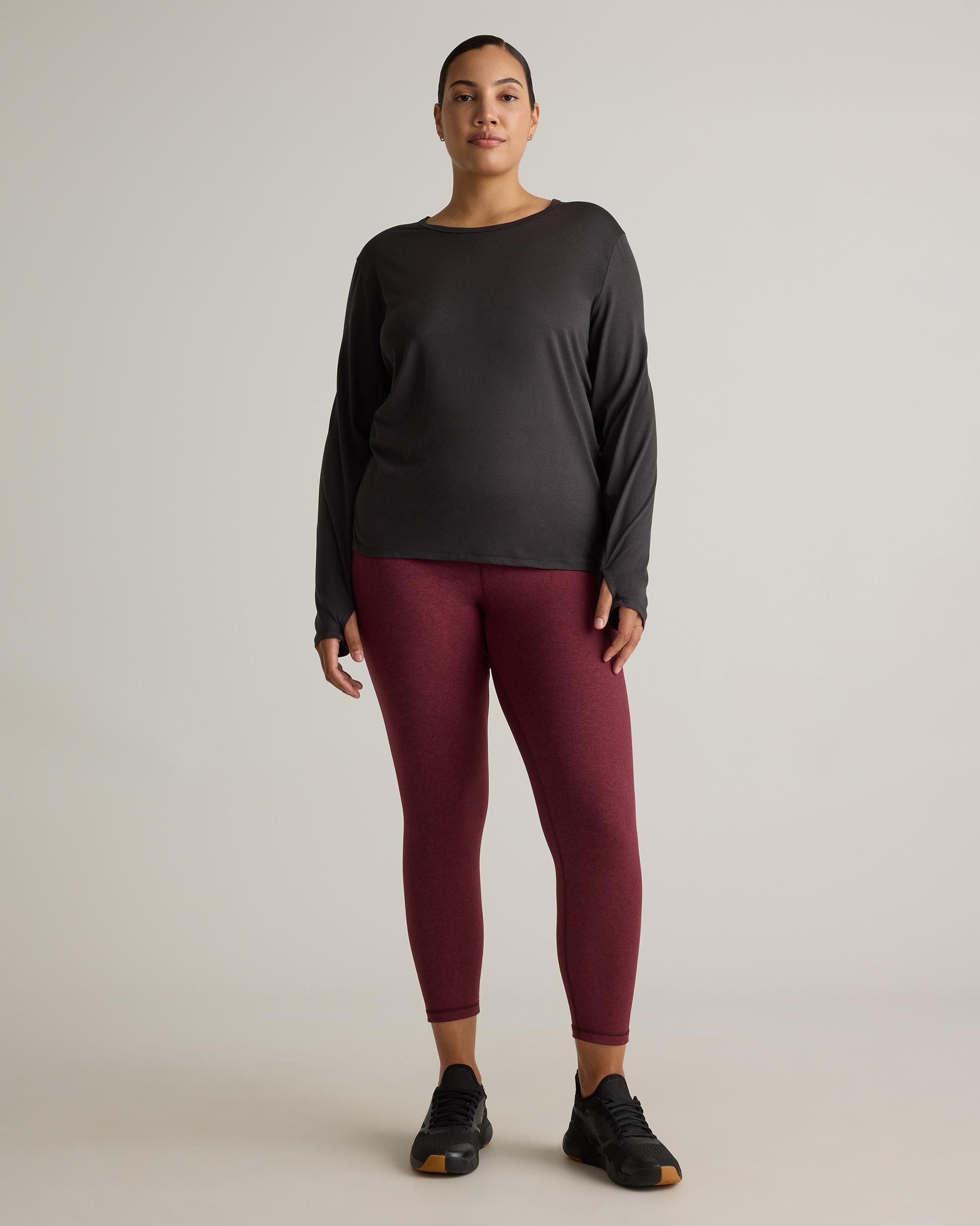 Quince | Women's Ultra-Soft High-Rise Legging Size XS, Recycled Polyester Product Image