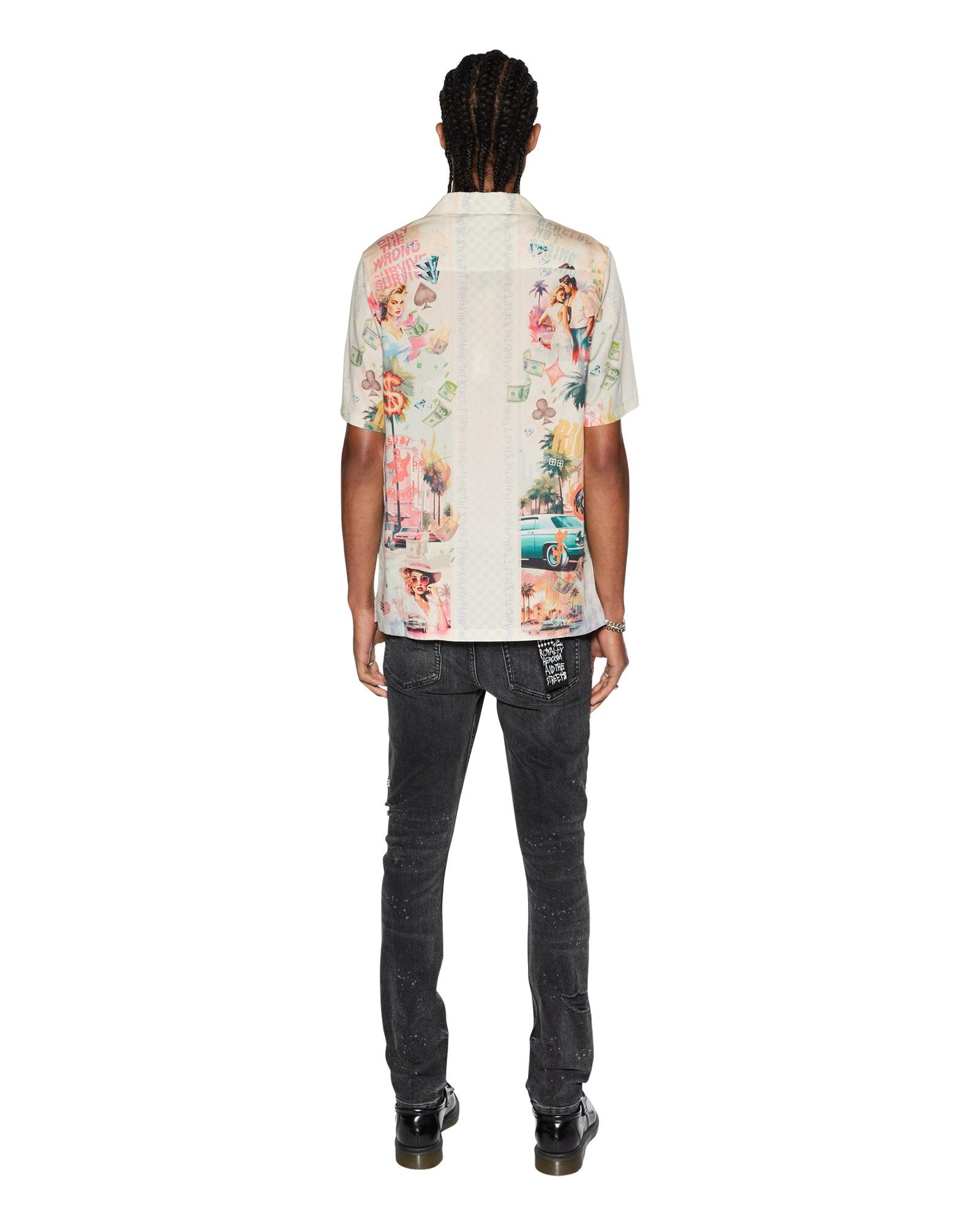 WORLD ORDER RESORT SS SHIRT MULTI Male Product Image