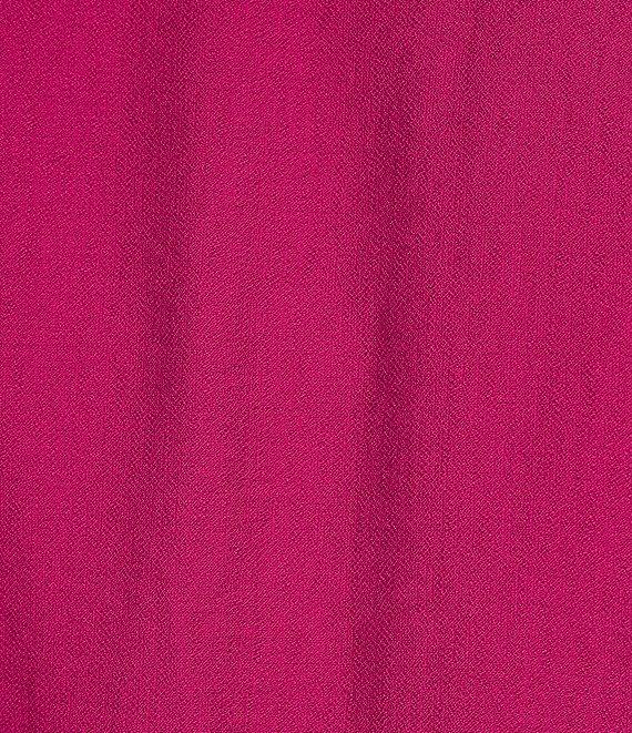 Alex Marie Enola Surplice V-Neck 3/4 Sleeve Wrap Dress Product Image