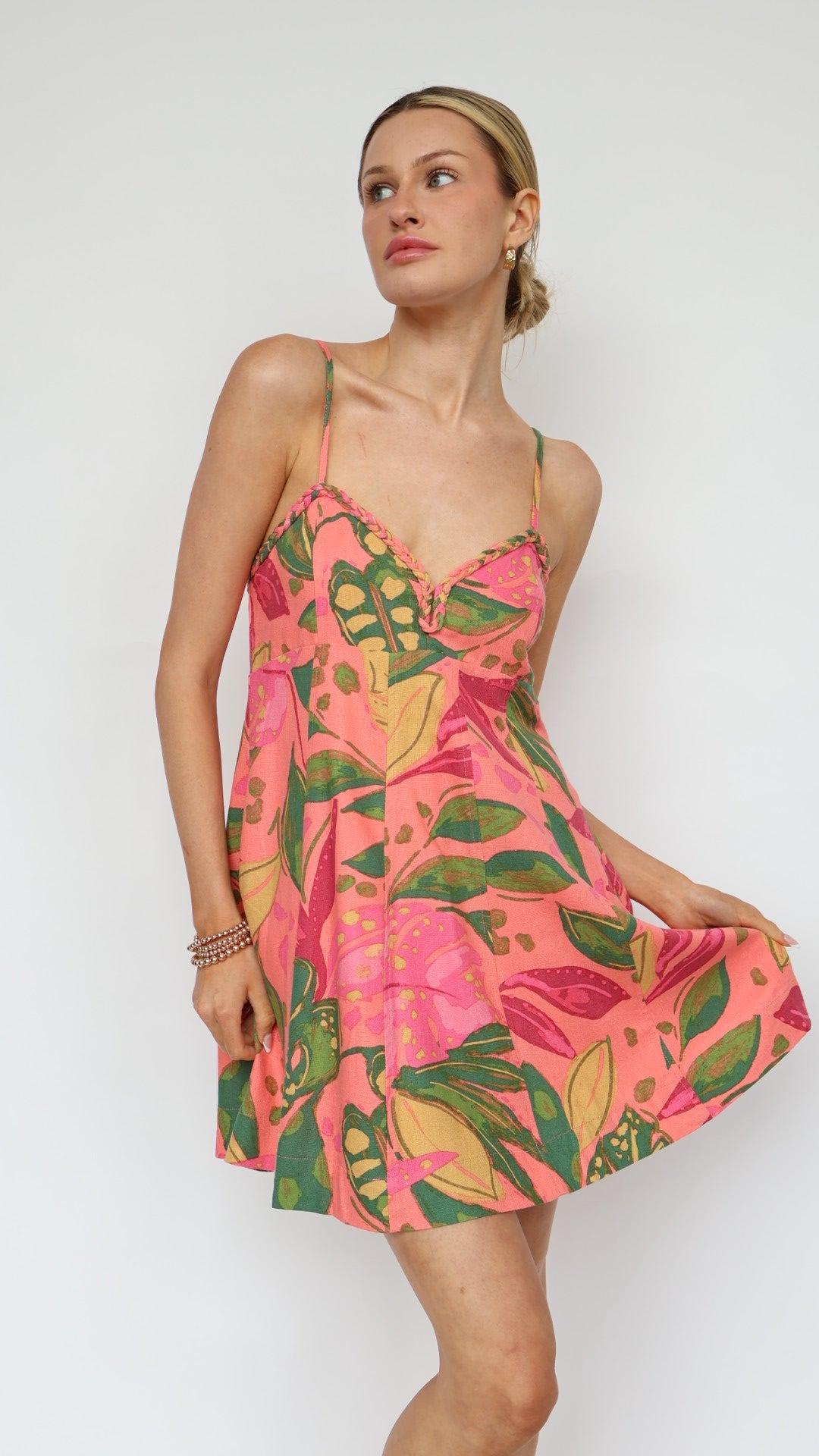 Pink Rio Mini Dress Product Image