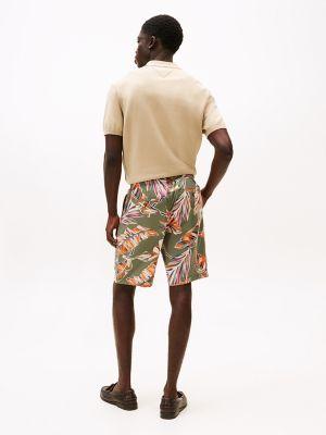 Relaxed Fit 7" Banana Leaf Print Short Product Image