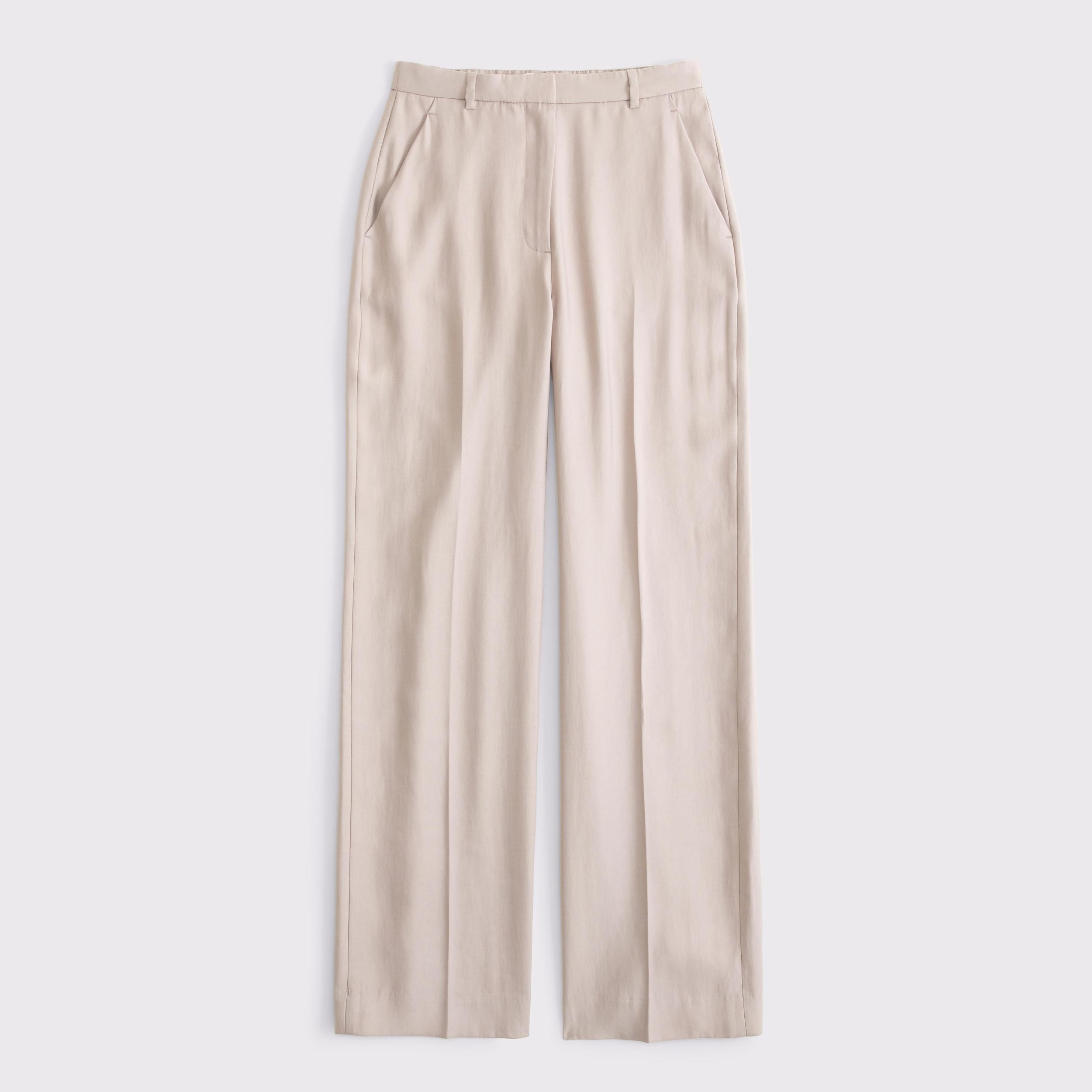 Curve Love Drapey Tailored Wide Leg Pant Product Image