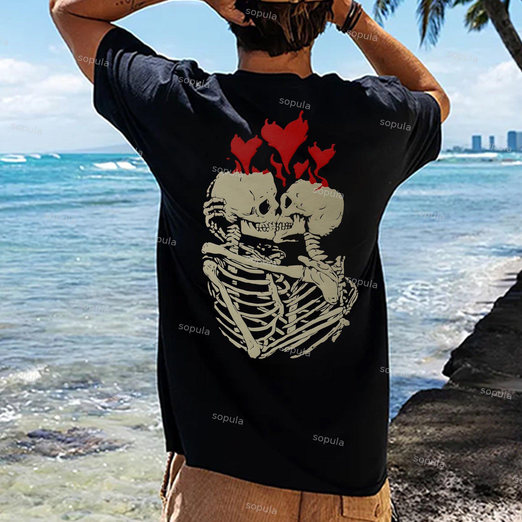 Til Death Do Us Part Graphic Print T-Shirt Product Image