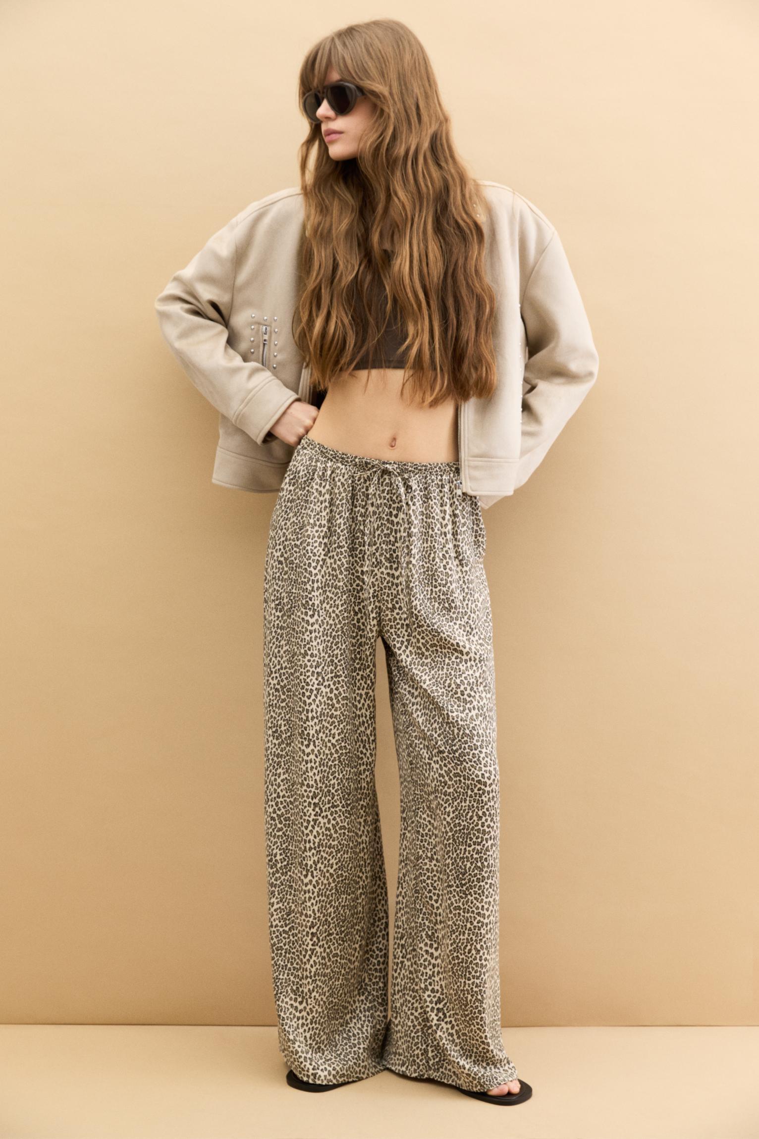 Satin sweatpants Product Image