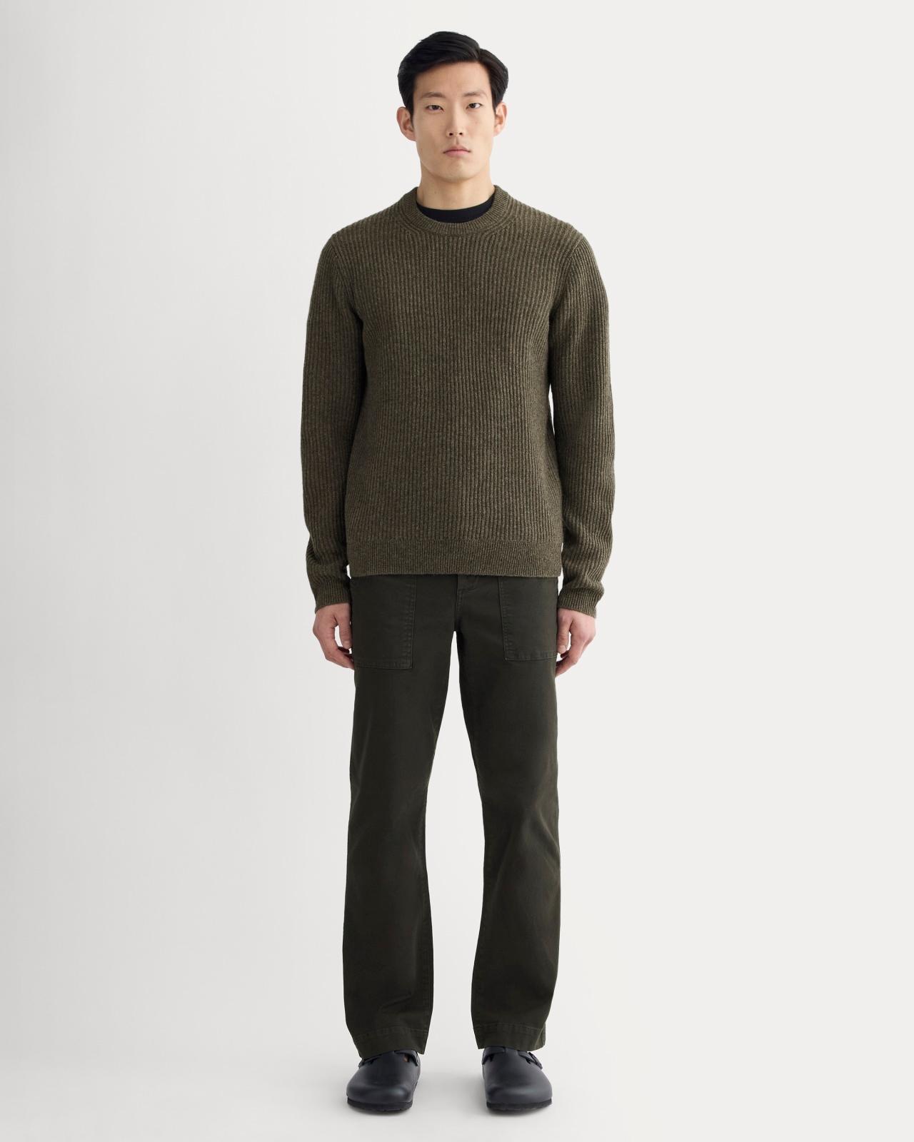 Mens Fisherman Crew in Wool Cashmere Sweater by Everlane Product Image