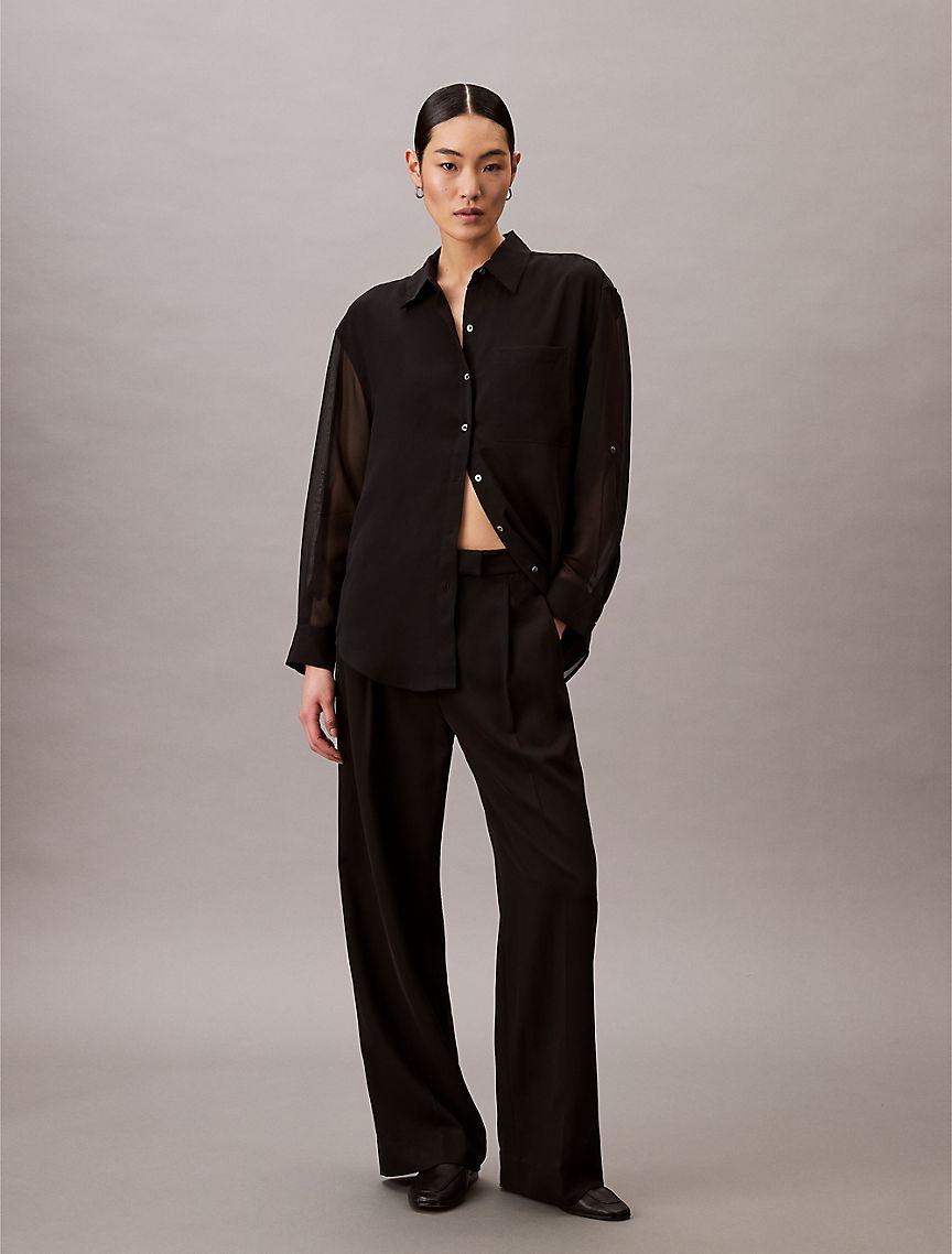 Utility Roll Sleeve Tunic Product Image