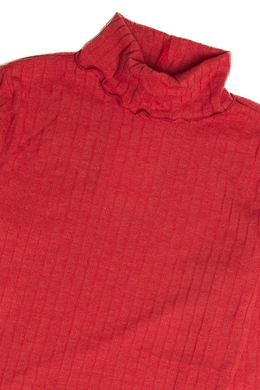 Pointelle Turtleneck Product Image
