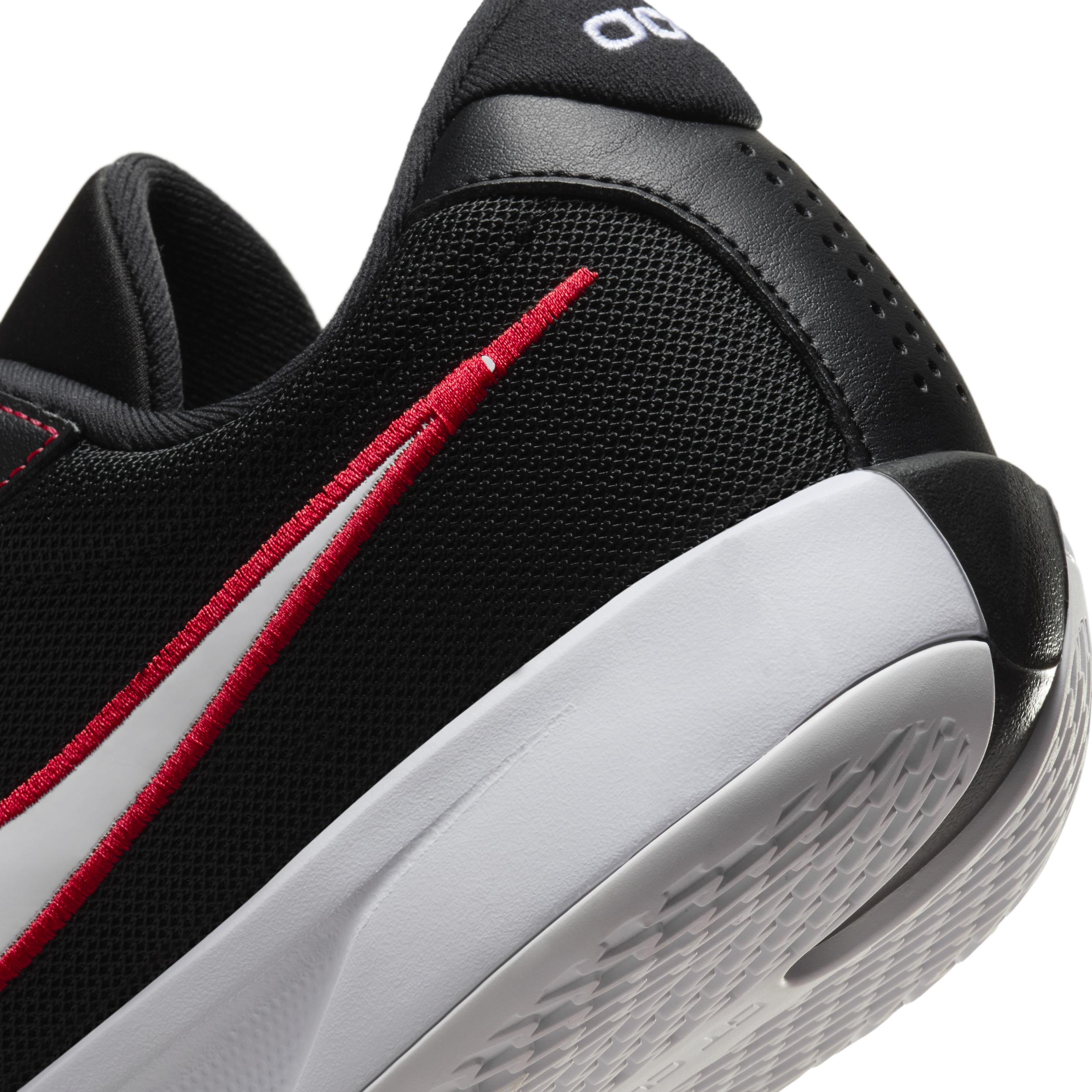 Nike Mens G. T. Cut Academy Basketball Shoes in Black/University Red/Iron Grey Product Image