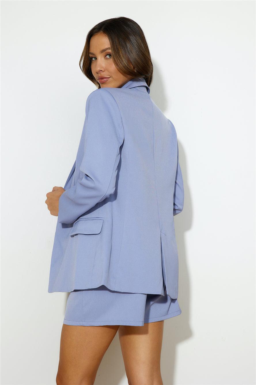 Structure Blazer Blue Product Image