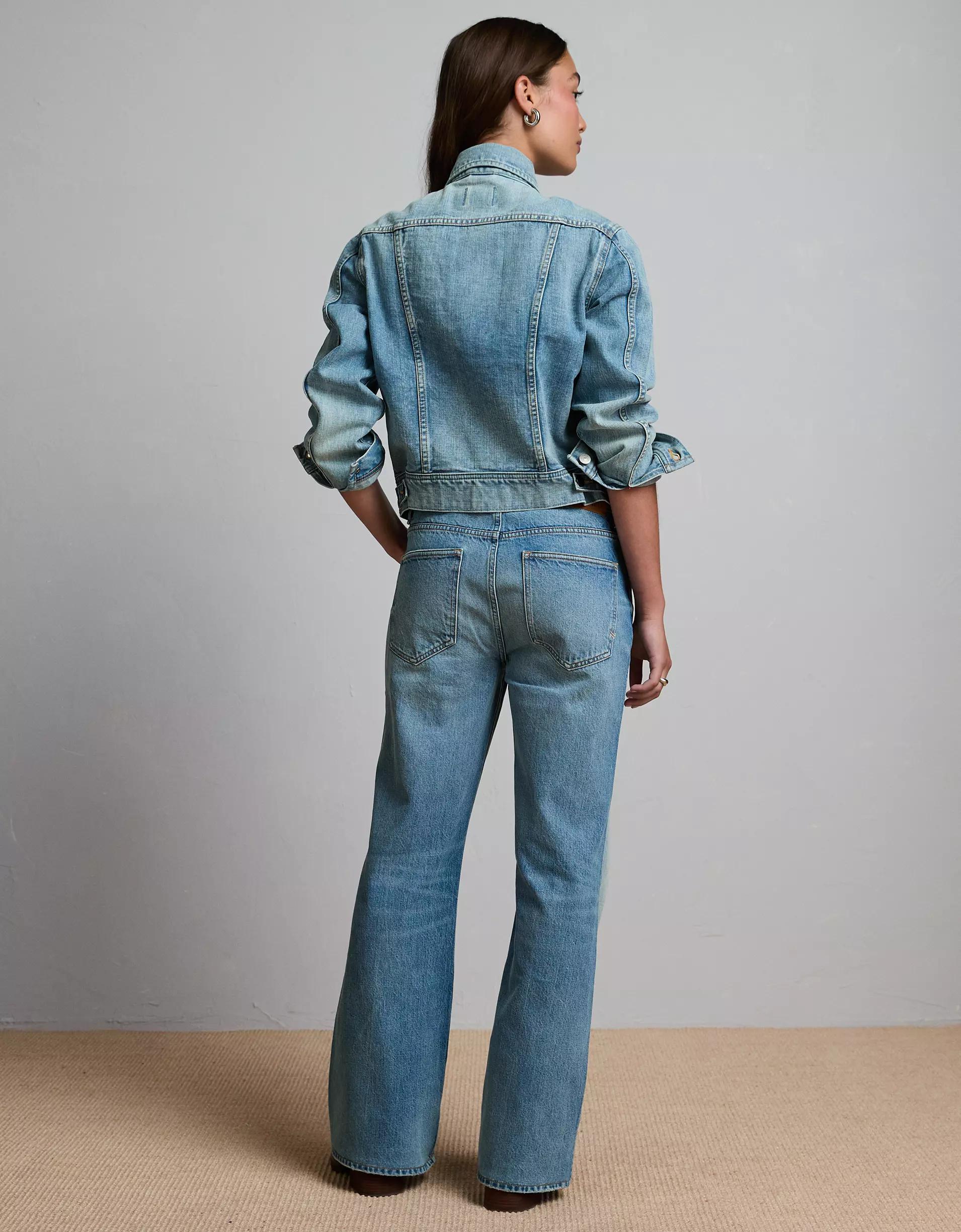 AE77 Premium Vintage Flare Jean Product Image