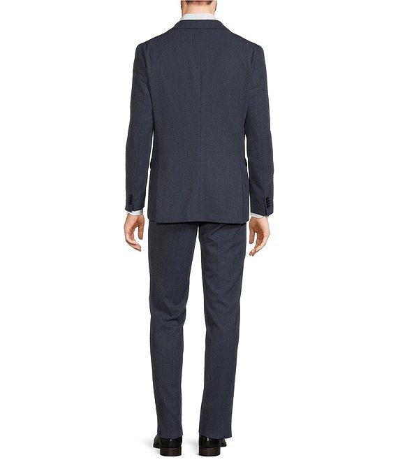 Hugo Boss Slim Fit Flat Front Micro Pattern 2-Piece Suit Product Image