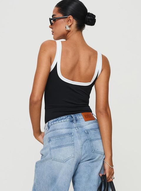 Astrea Bodysuit Black / White Product Image