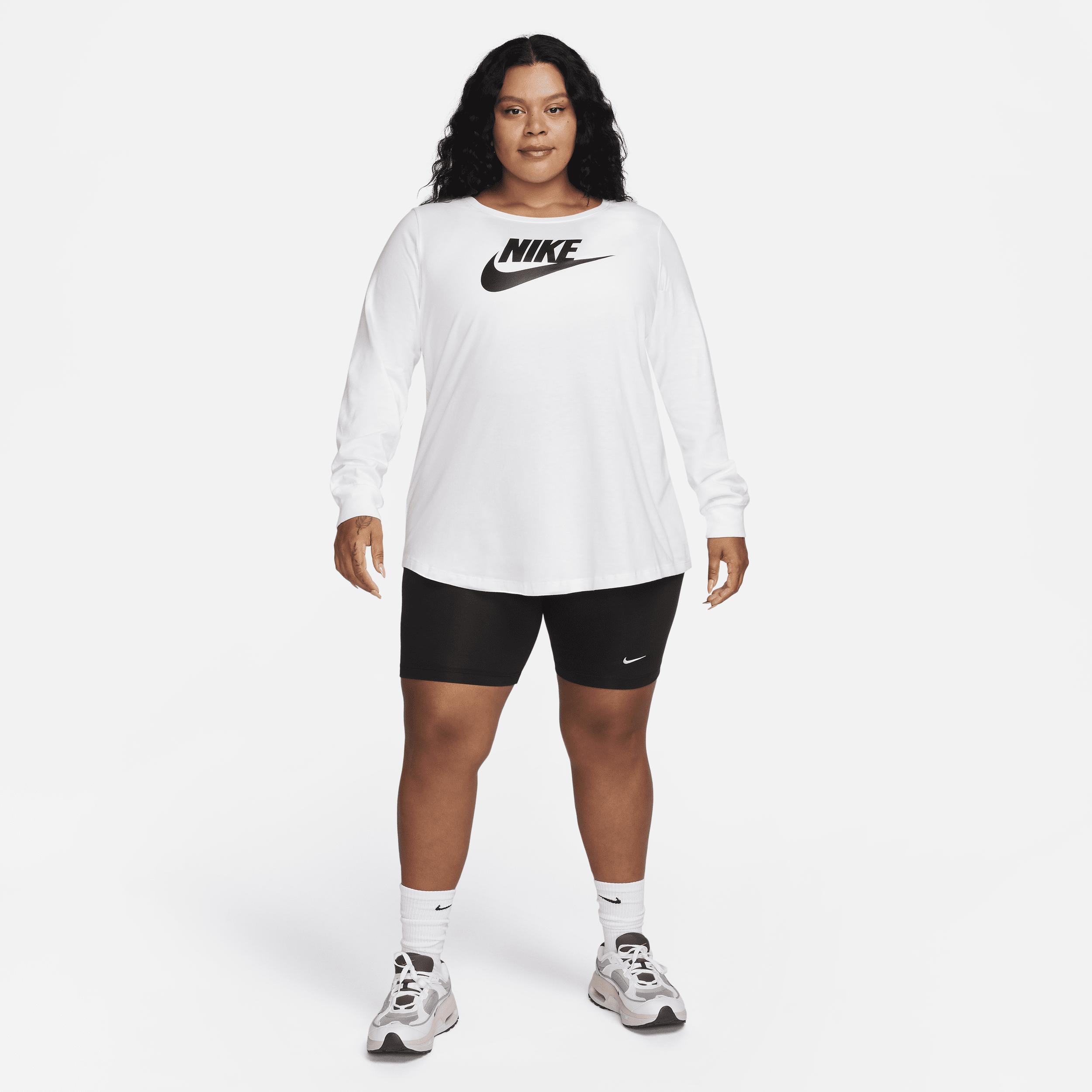 Nike Sportswear Club Women's Long-Sleeve T-Shirt (Plus Size) Product Image