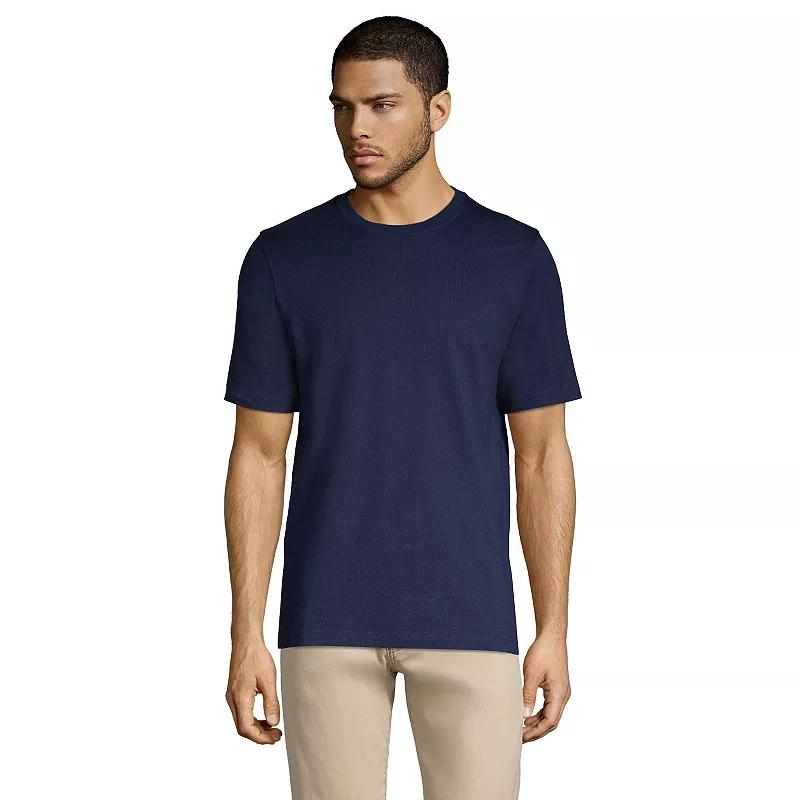 Big & Tall Lands' End Super-T Classic-Fit Tee, Men's,  Product Image