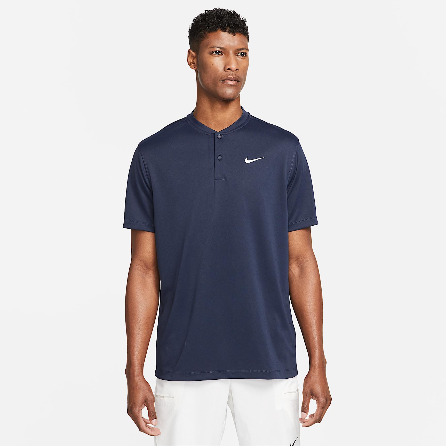 Nike Mens Court Dri-FIT Tennis Blade Polo | DJ4167-100 Product Image