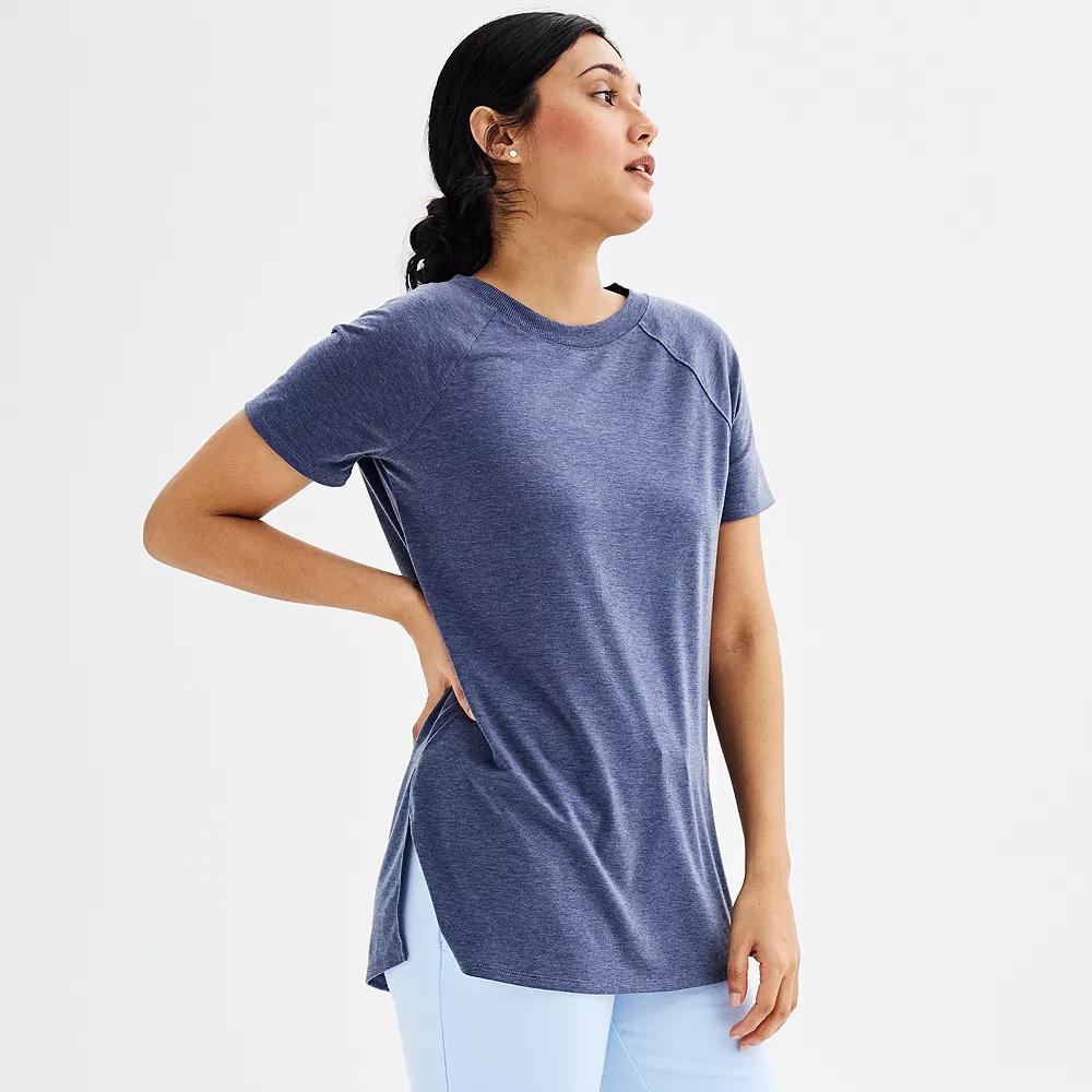 Women's Tek Gear® Essential Short Sleeve Tunic Tee,  Product Image
