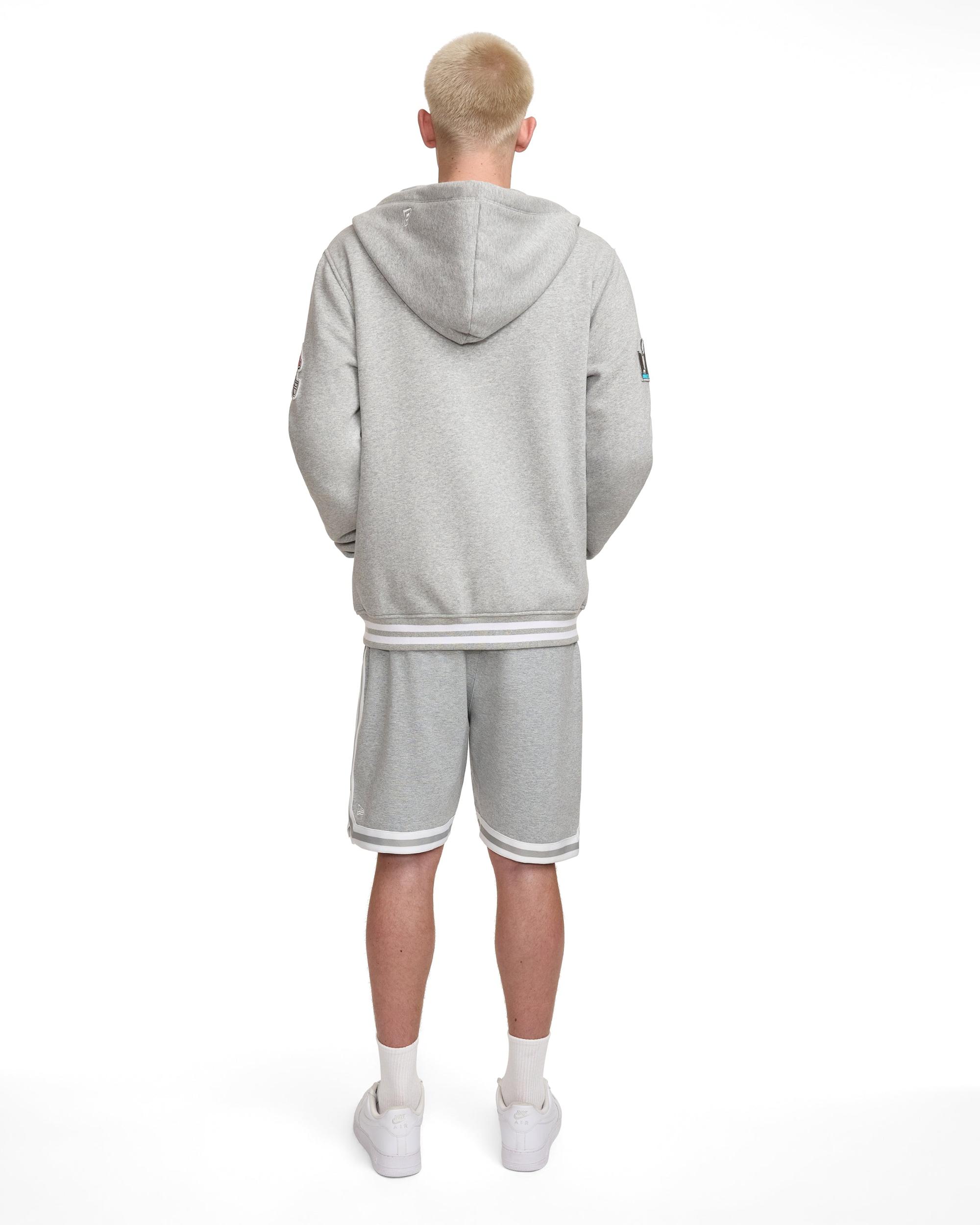 Philadelphia Eagles Gray Logo Select Full-Zip Hoodie Male Product Image