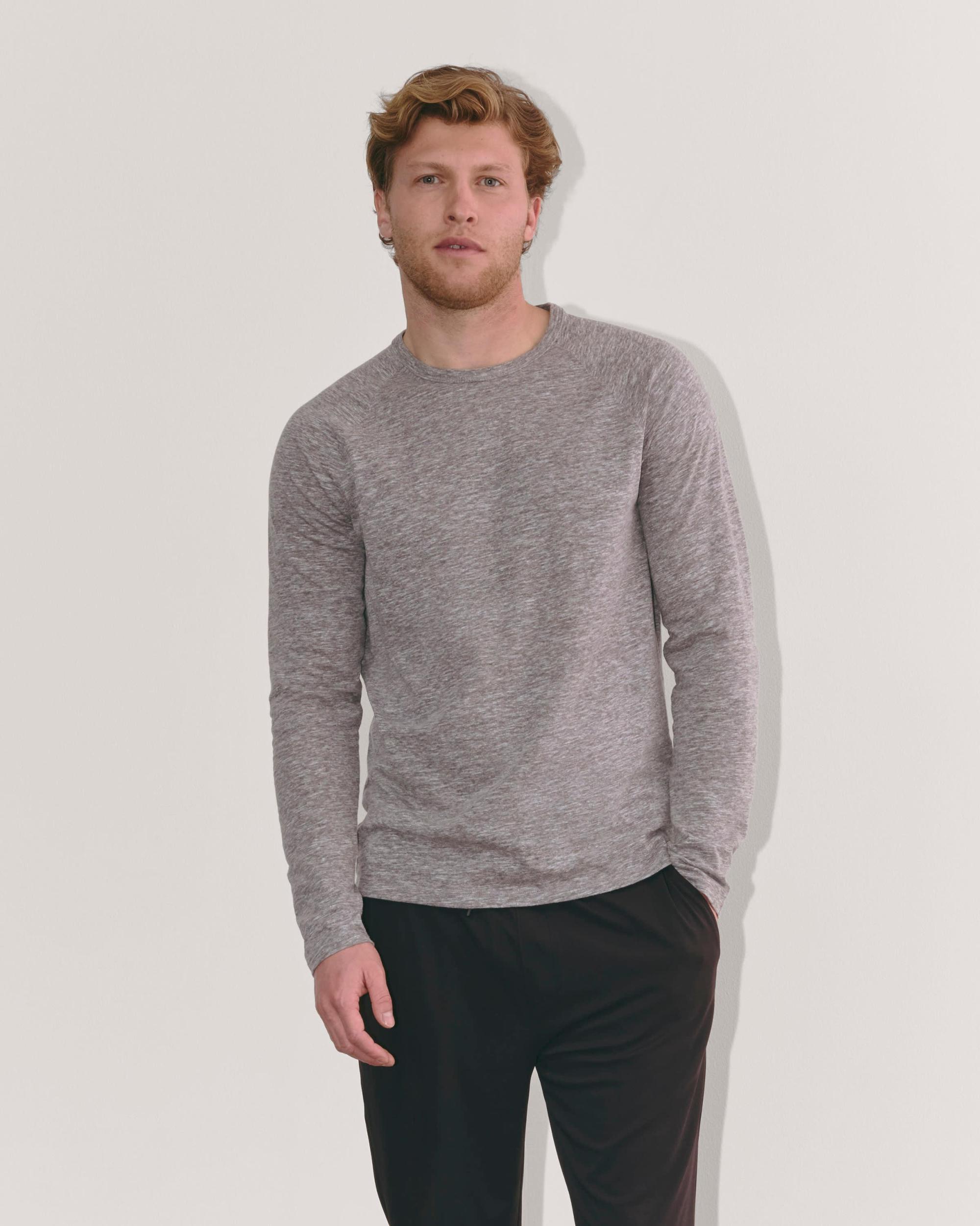 Mens Rec Long-Sleeve Crew T-Shirt by Everlane Product Image