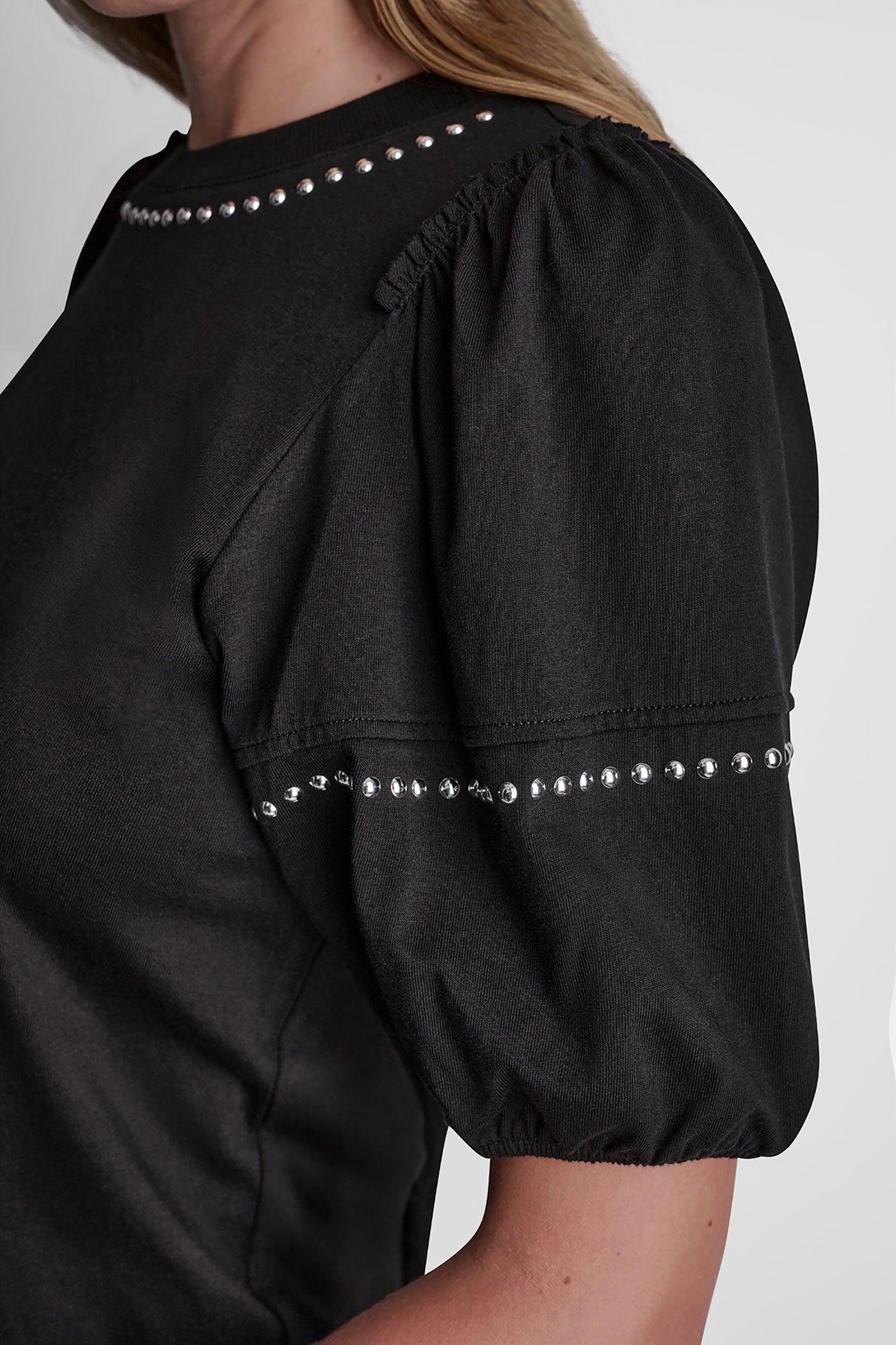 DOME STUDS MINI RUFFLE SHIRT Product Image
