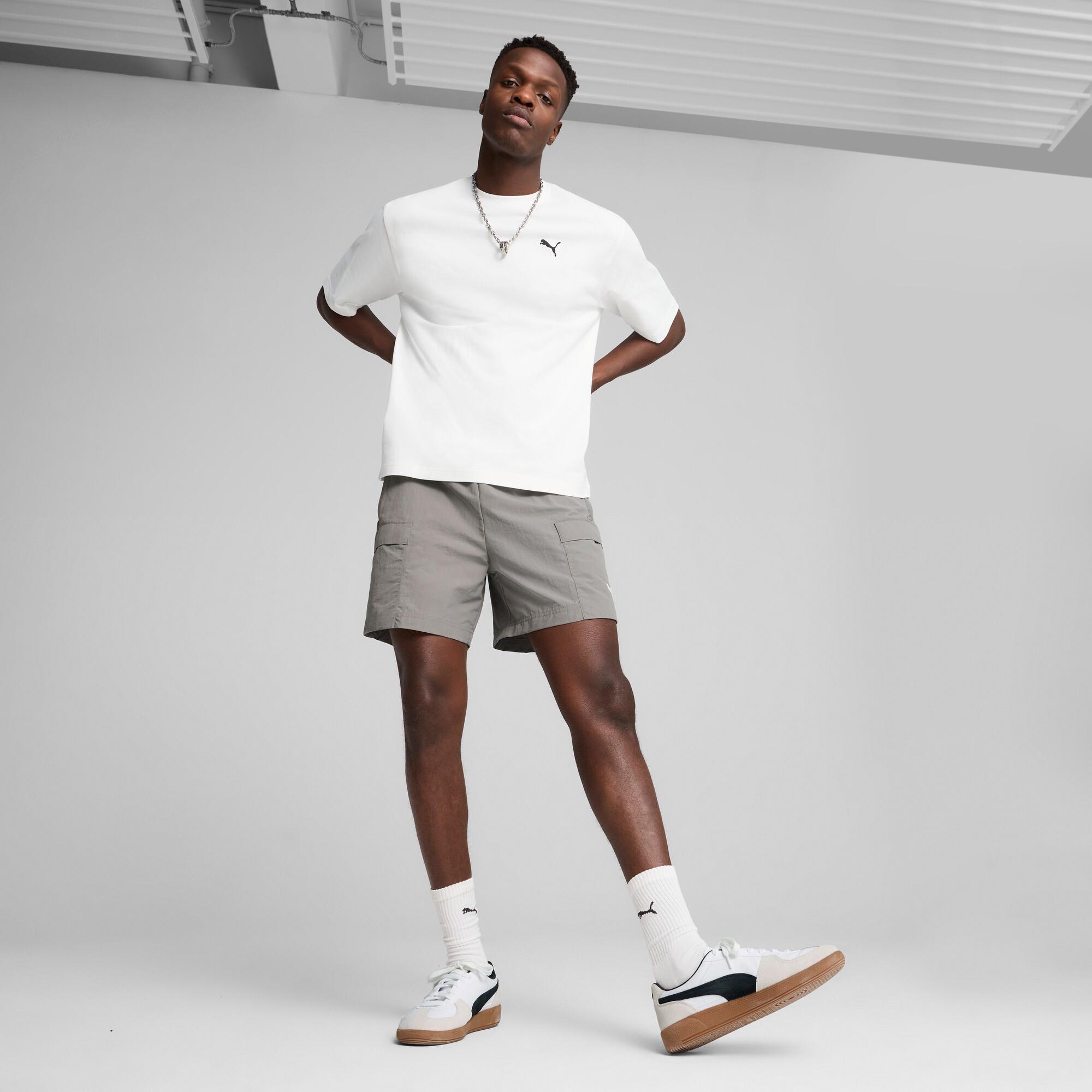 PUMA WARDROBE ESSENTIALS Men's Boxy T-Shirt Product Image