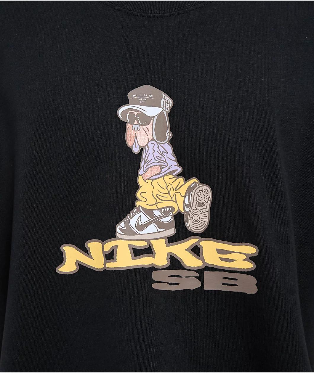 Nike SB Dunk Dog Black T-Shirt Product Image