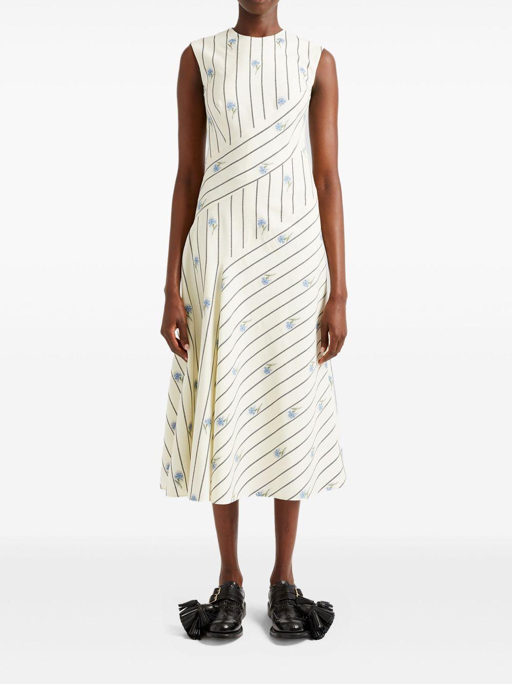 floral-print asymmetric dress Product Image