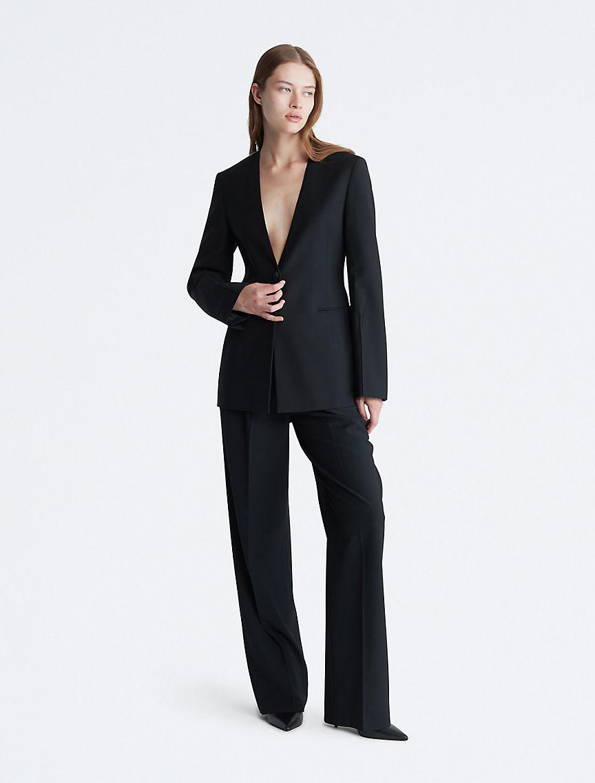Tailored Single Button Blazer Product Image