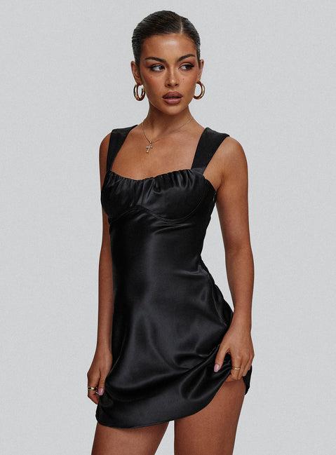 Tremont Mini Dress Black Product Image