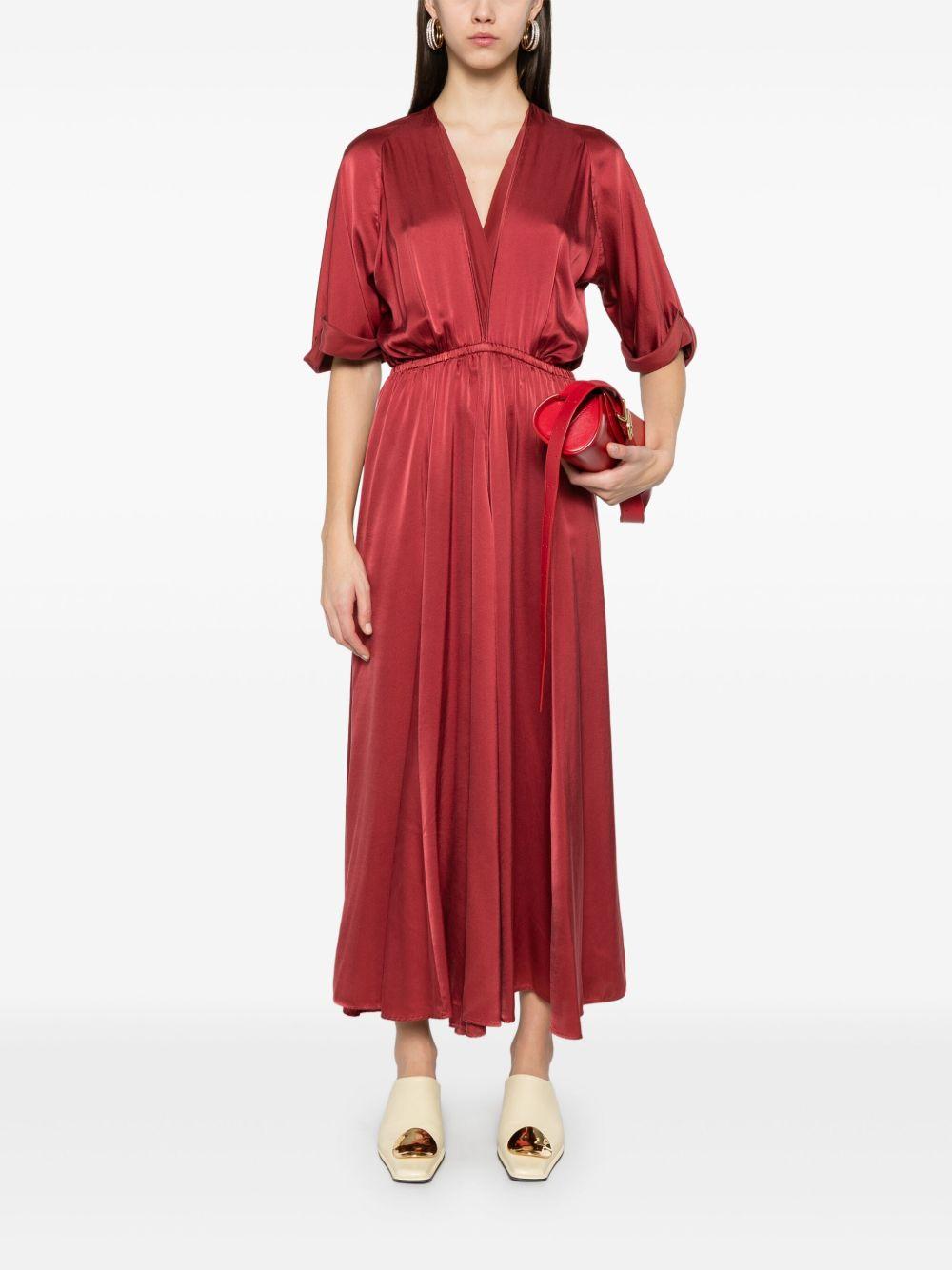 silk maxi dress Product Image