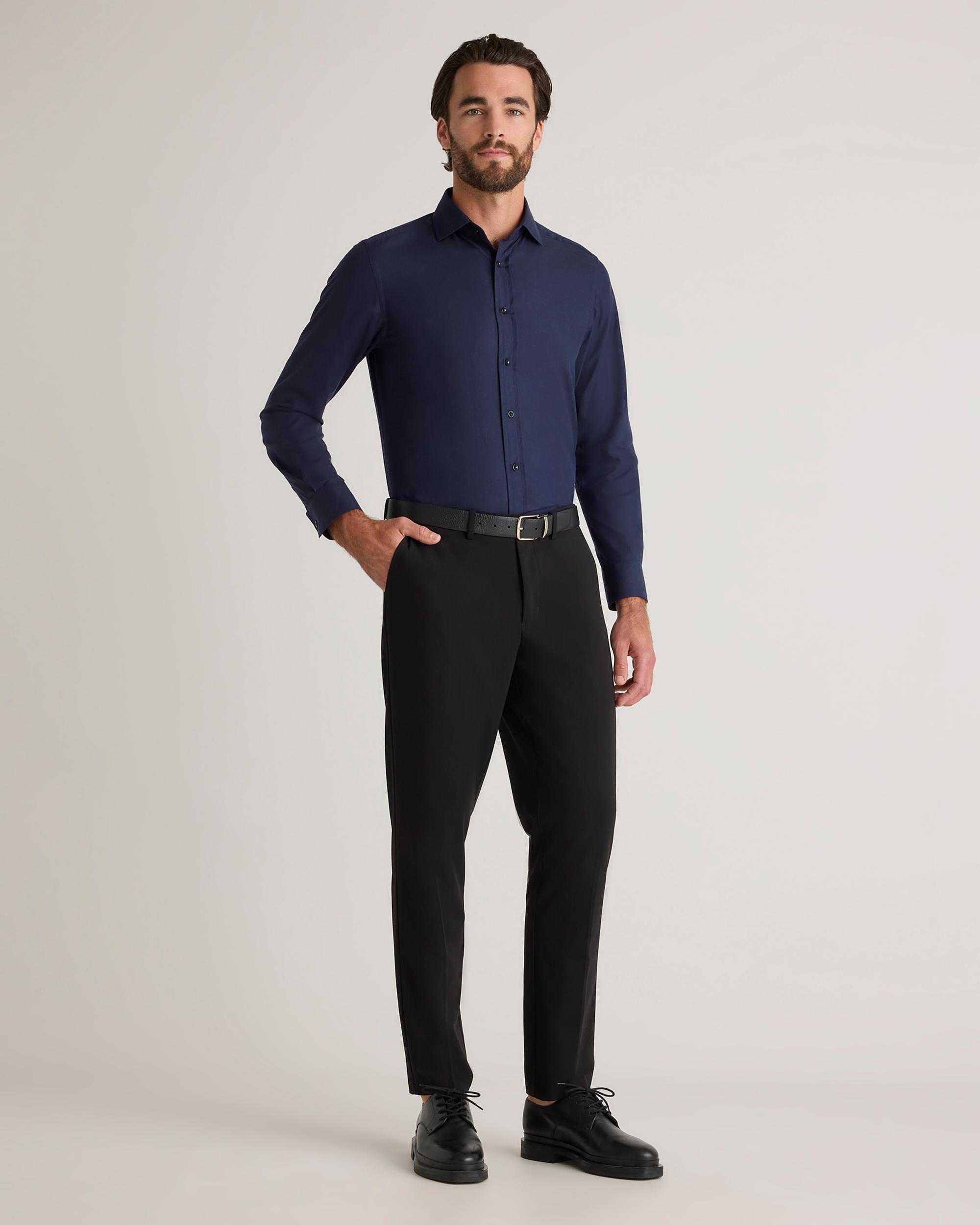 Quince | Men's Cashmere Dress Shirt Size XL, Organic Cotton Product Image